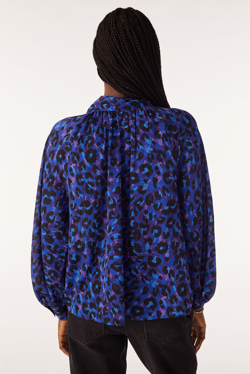 Ba&sh Loma Blouse - Blue - RUM Amsterdam