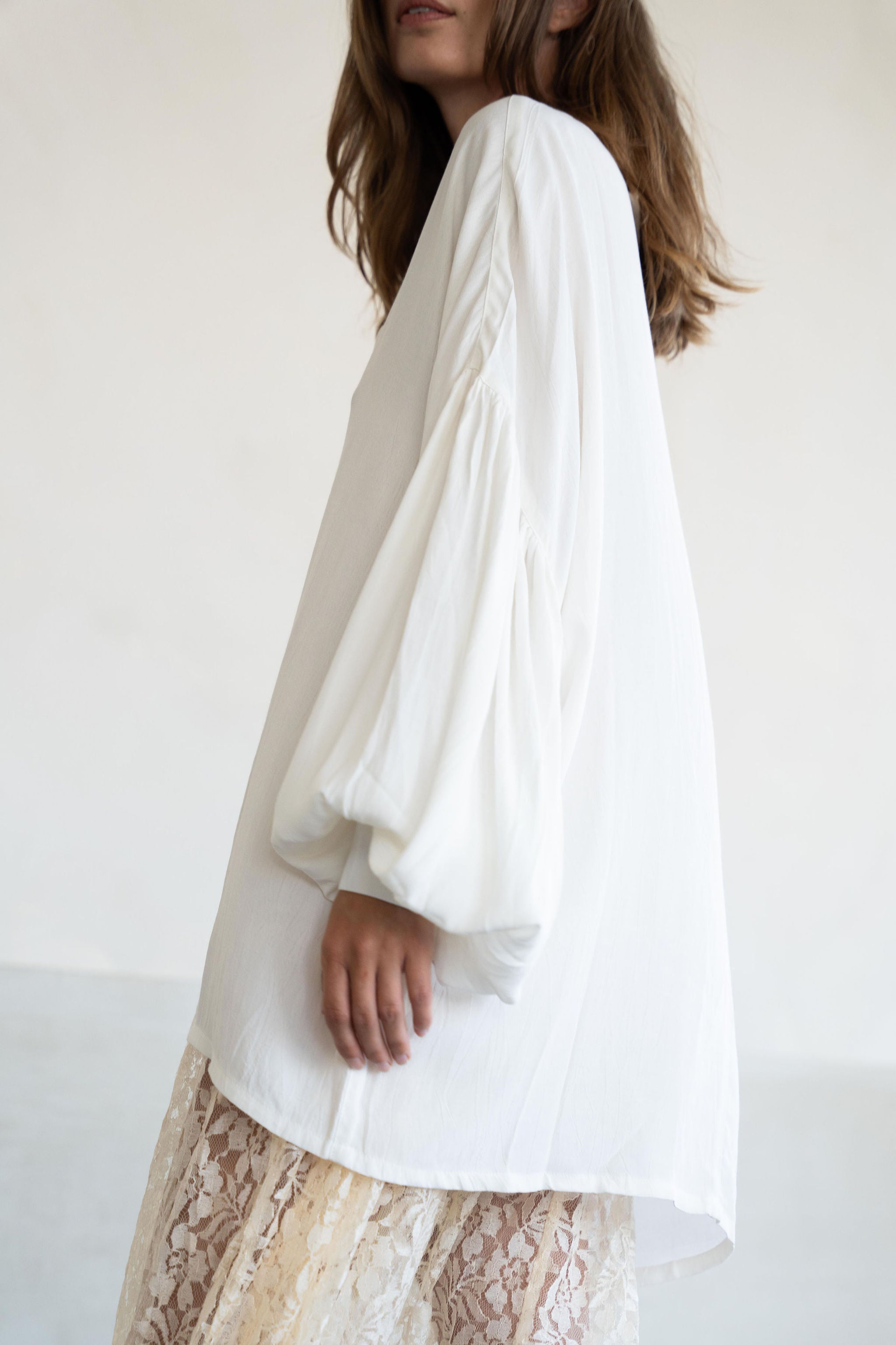 May Blouse - White