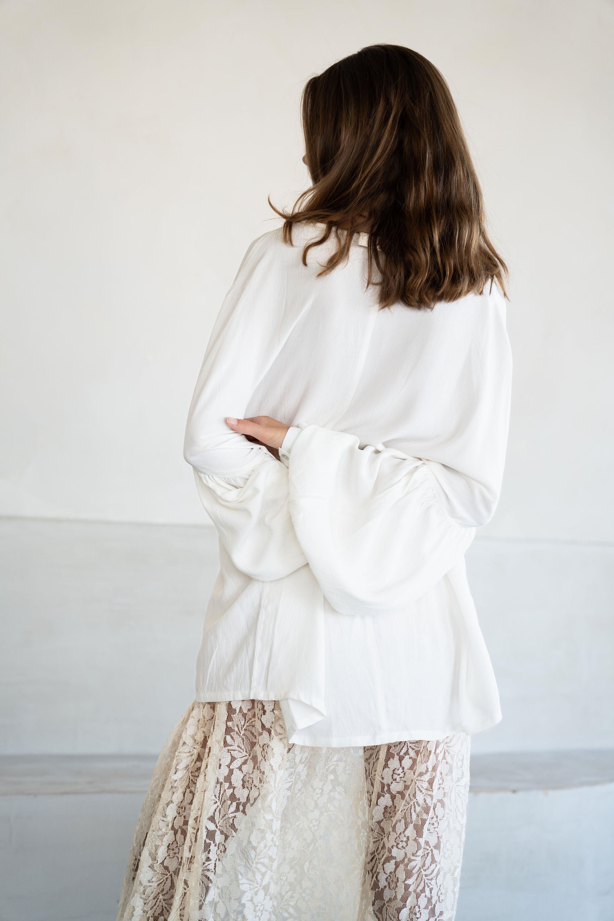 May Blouse - White