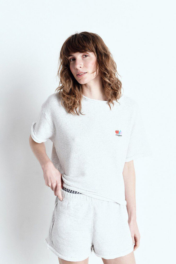 Atubay Tee - Arctic Melange - RUM Amsterdam