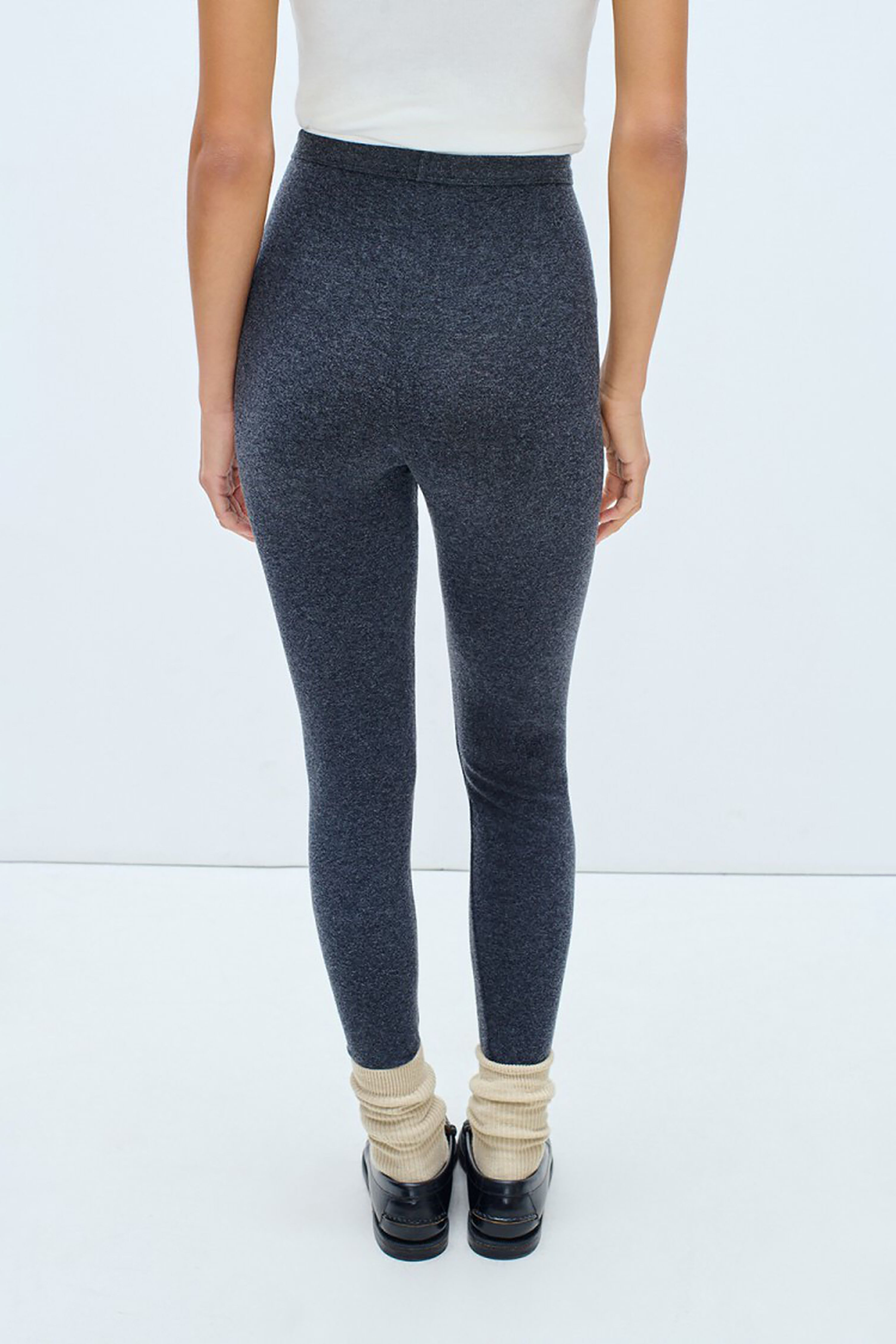 Axby Legging - Charcoal Melange