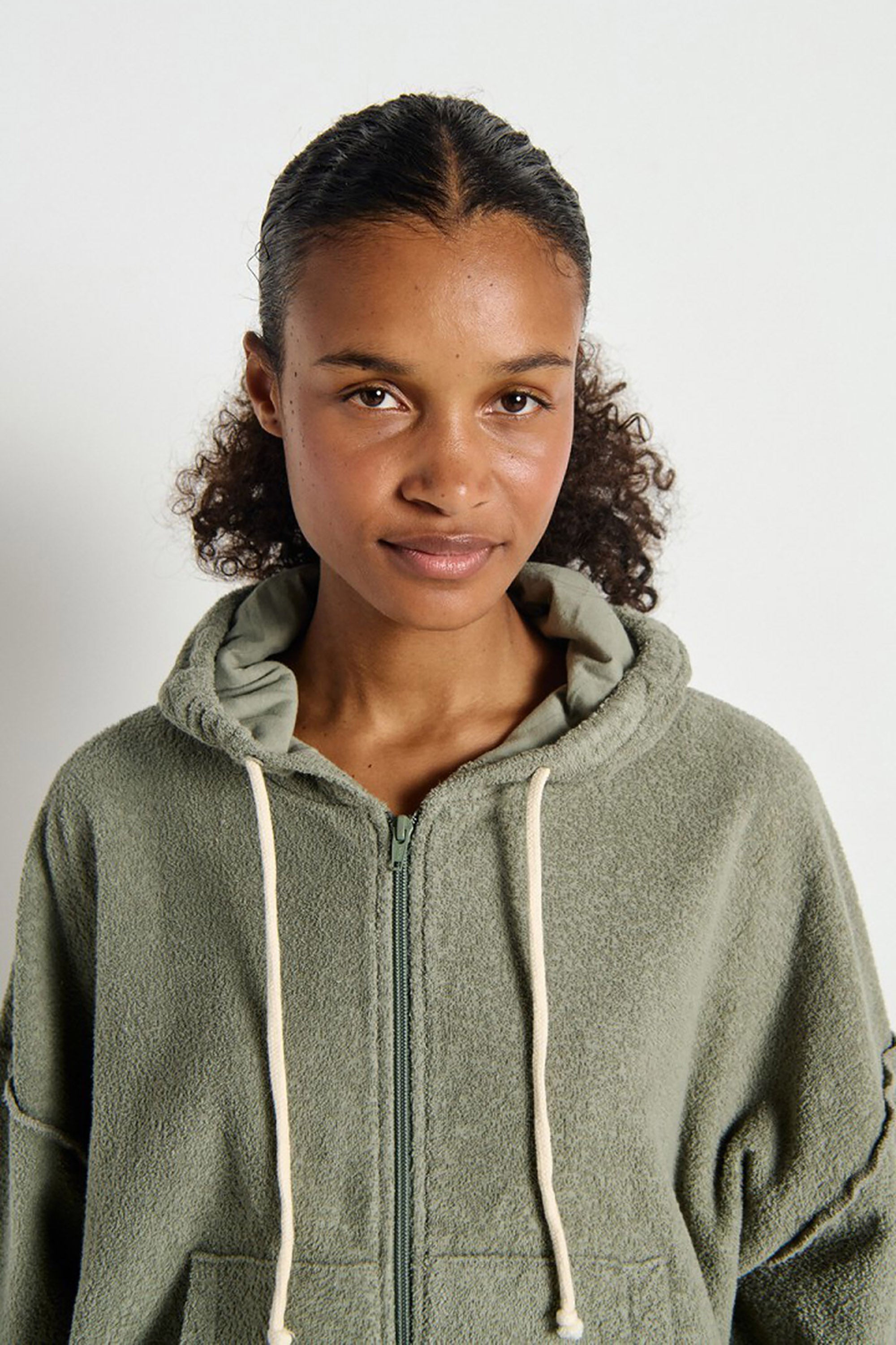 Bobypark Zip-Up Hoodie - Clay - RUM Amsterdam