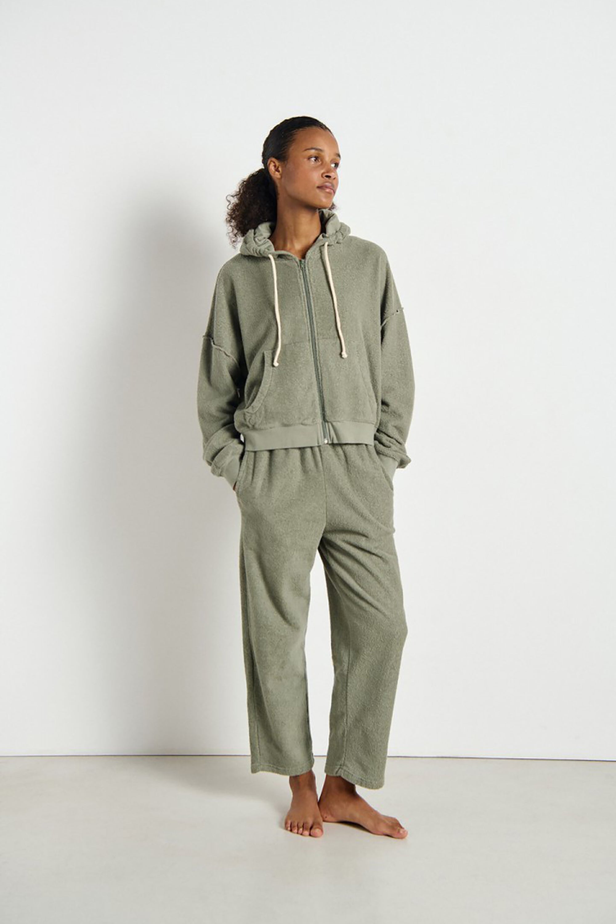 Bobypark Zip-Up Hoodie - Clay - RUM Amsterdam