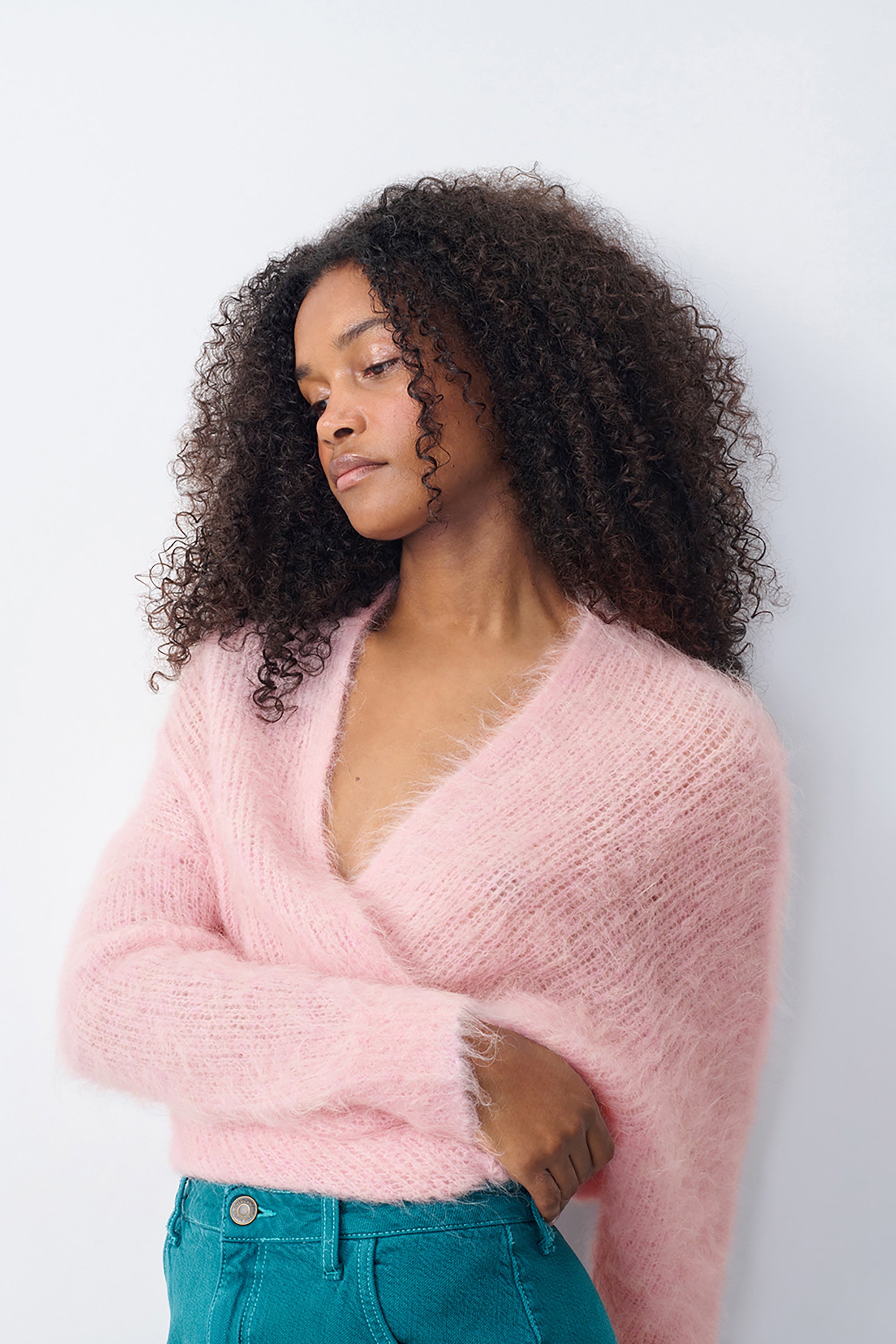 Bymi Cardigan - Cotton Candy Melange - RUM Amsterdam