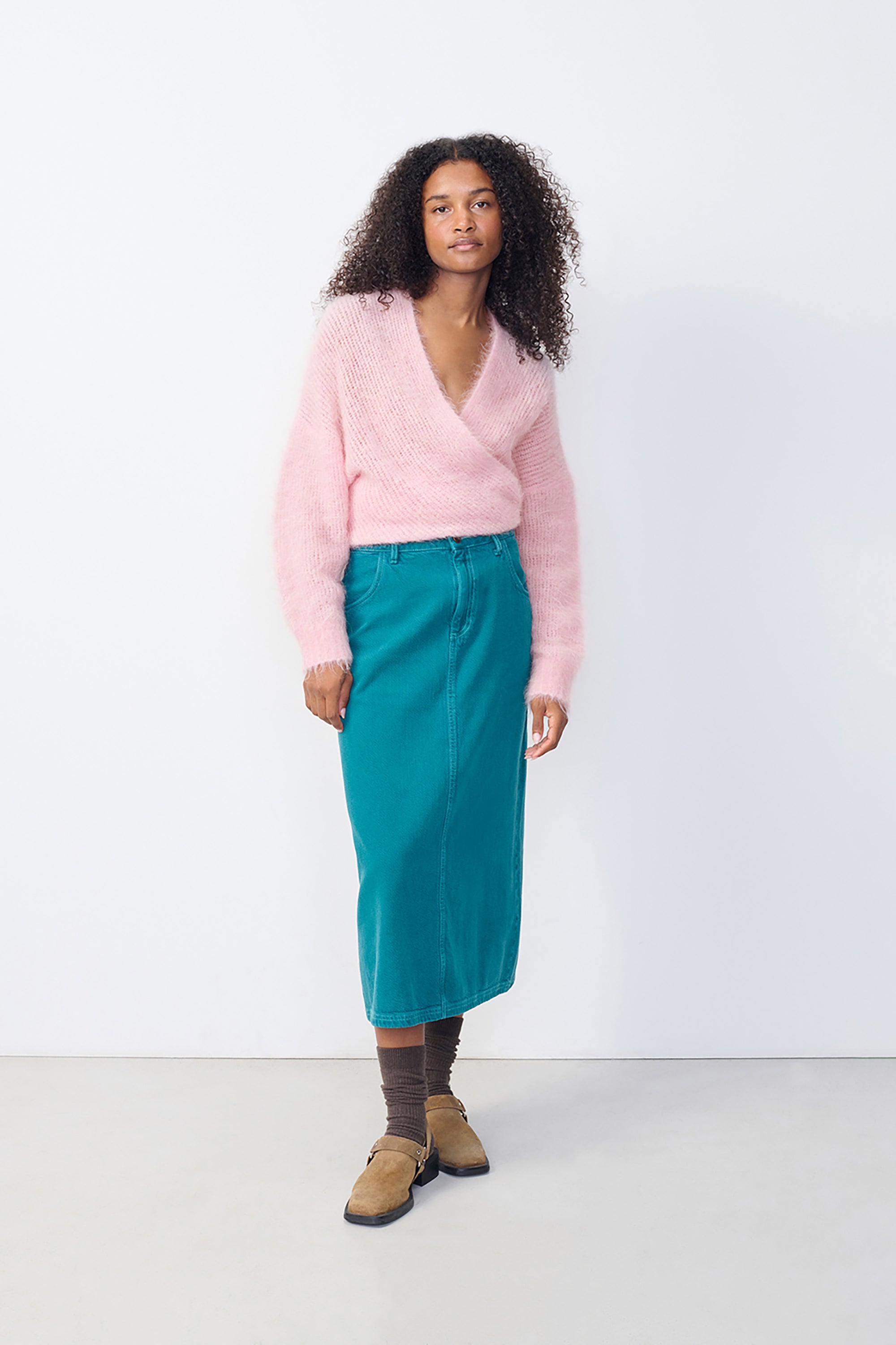 Bymi Cardigan - Cotton Candy Melange - RUM Amsterdam