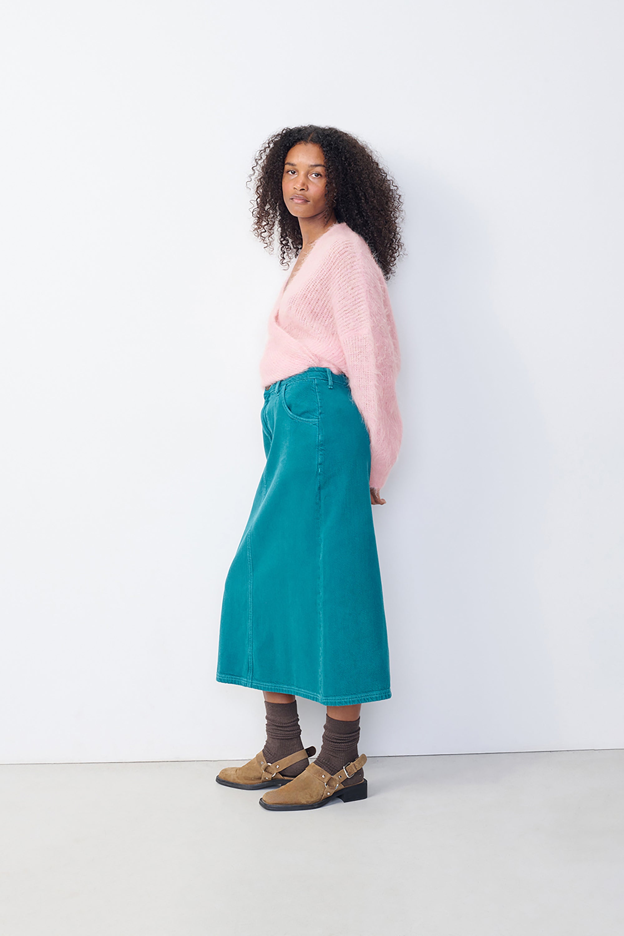 Bymi Cardigan - Cotton Candy Melange - RUM Amsterdam