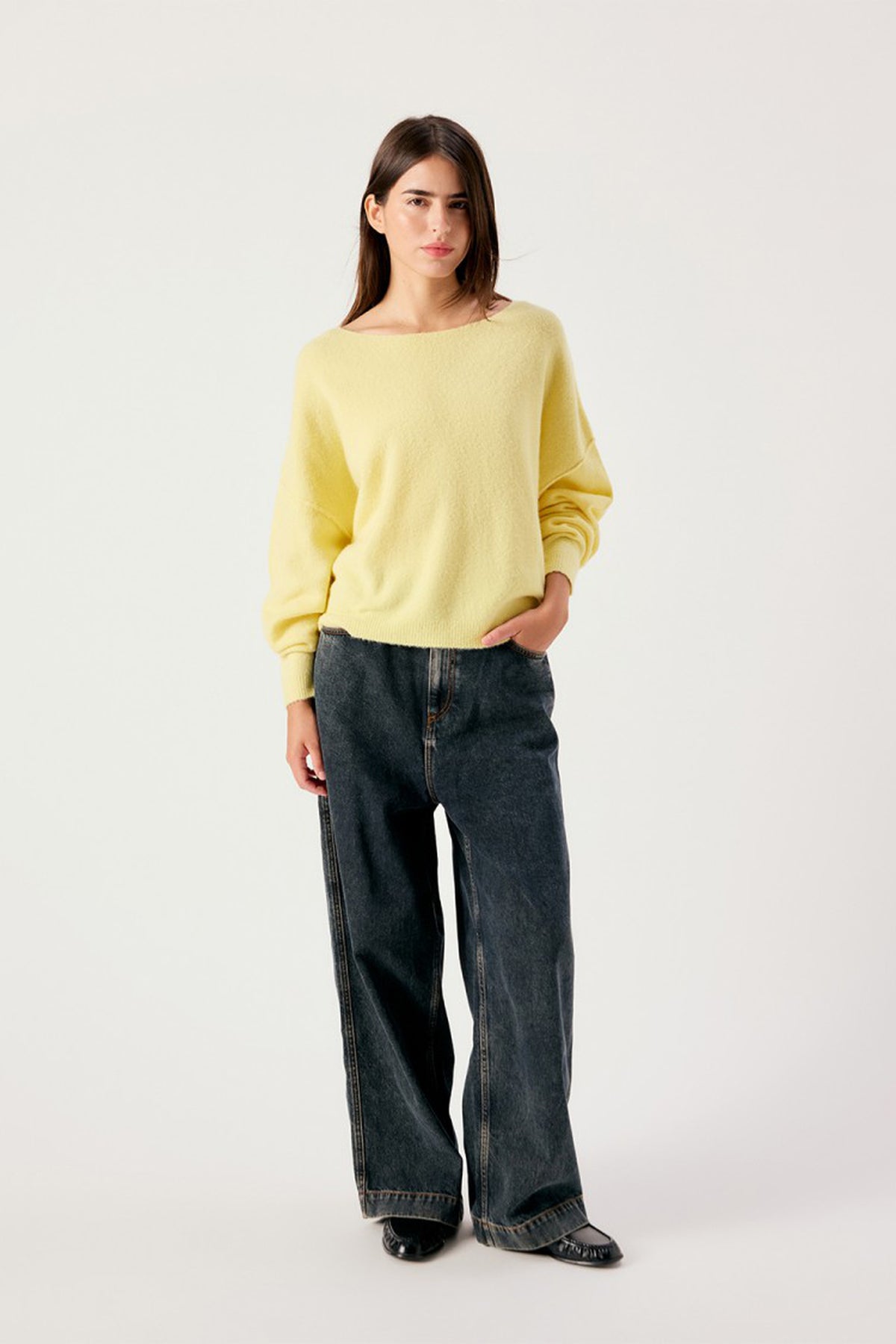 Damsville Jumper - Butter Melange