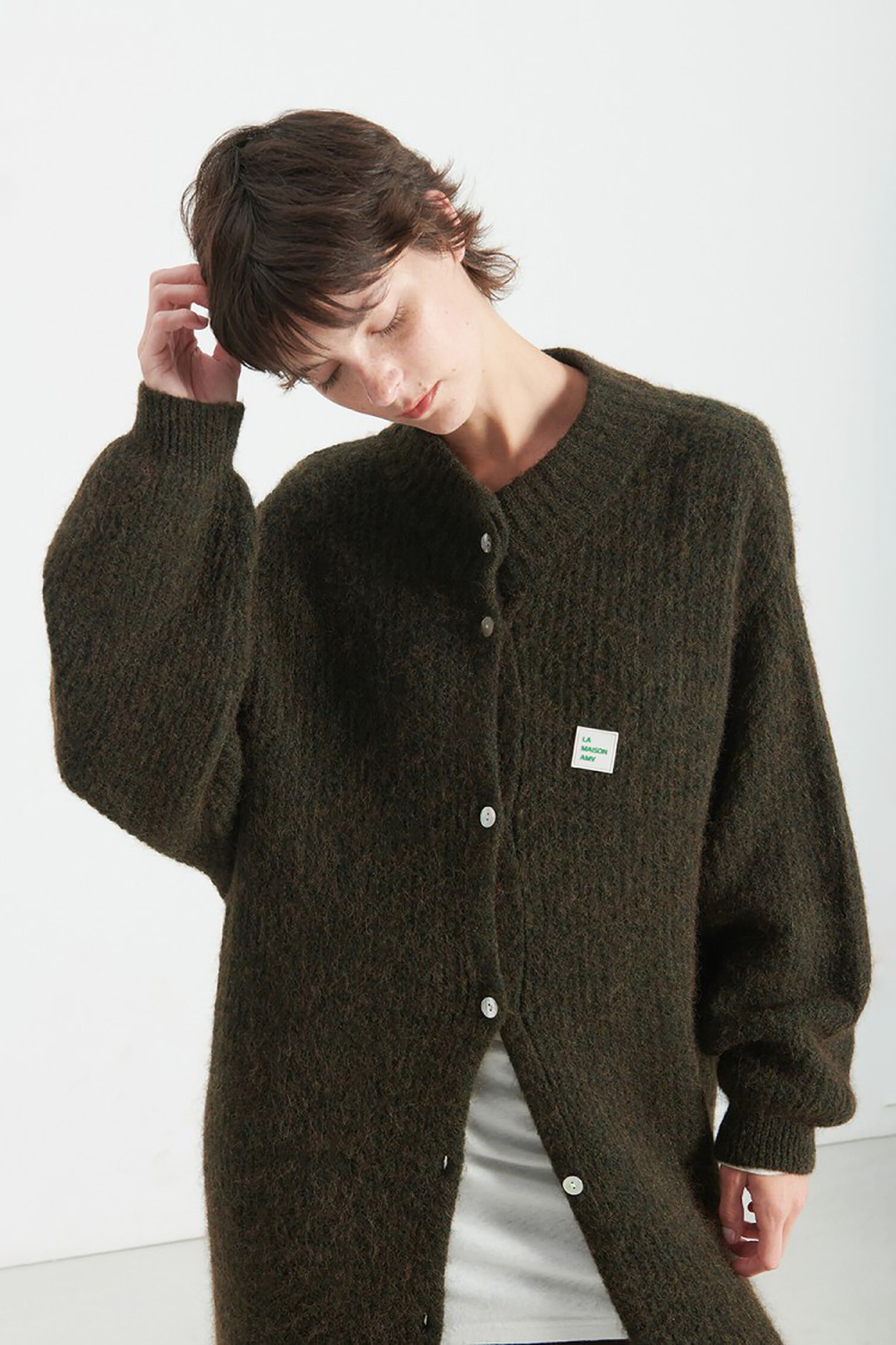 East Maxi Cardigan - Spruce Melange