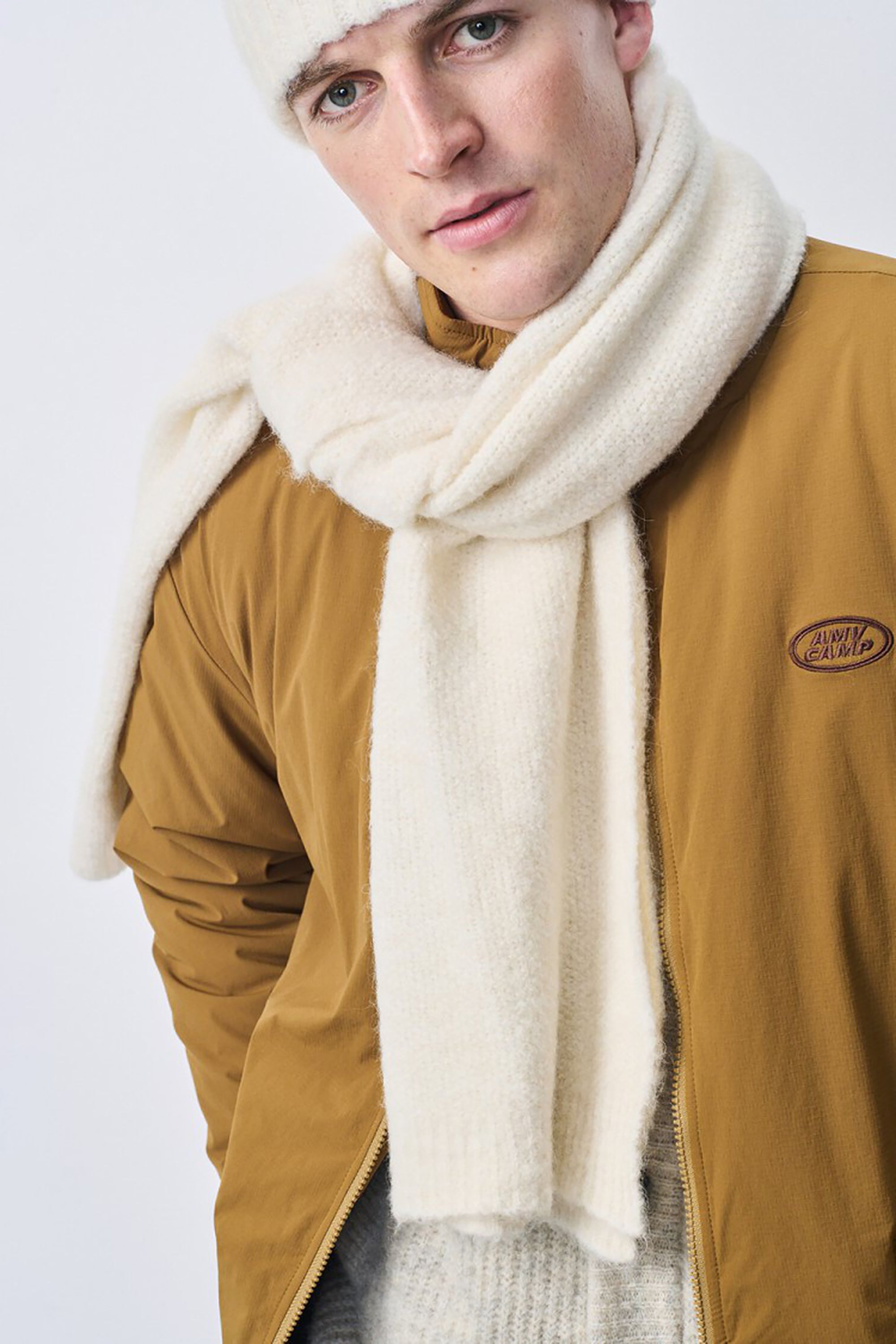 East Scarf - Pearl Melange