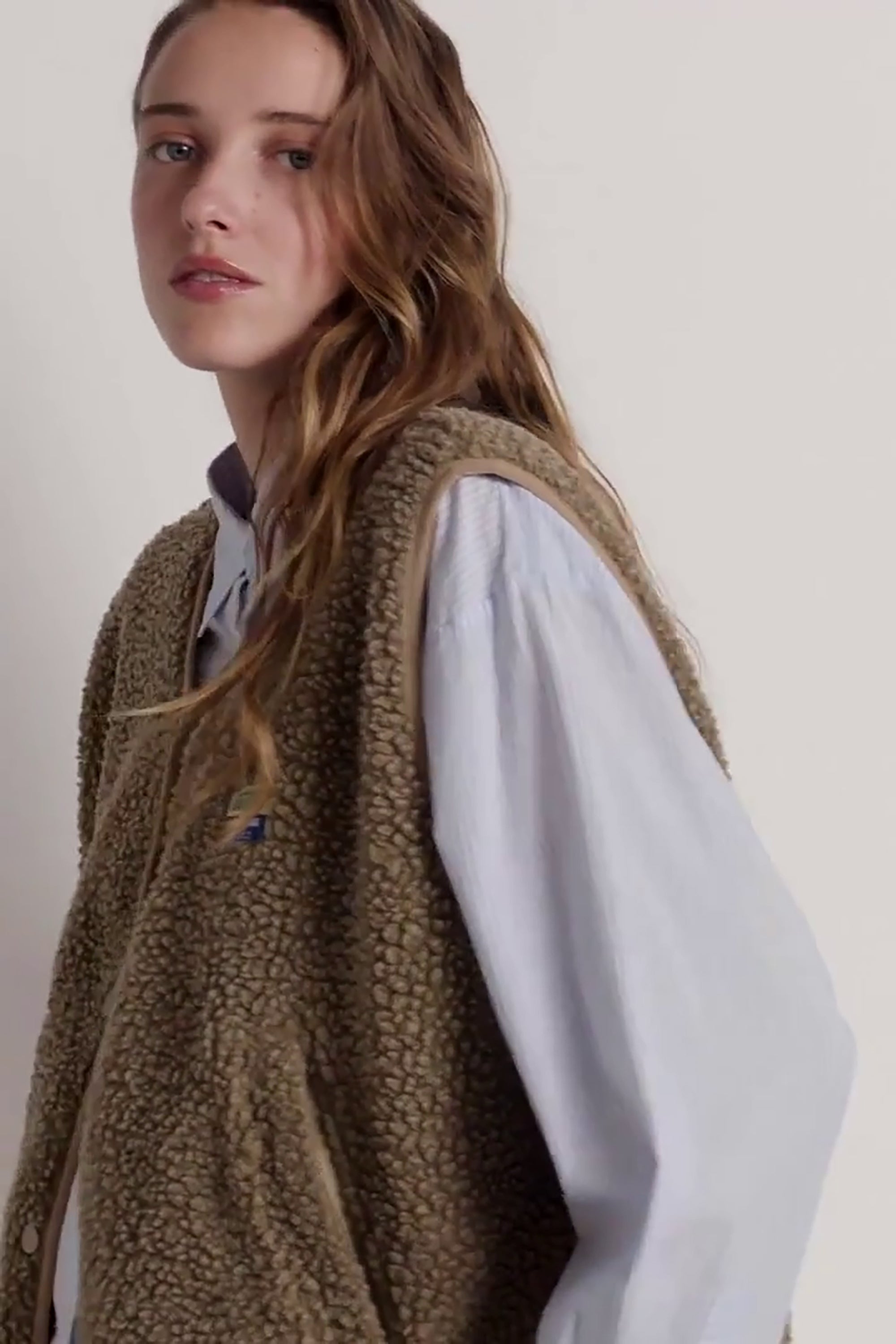 Hoktown Gilet - Nutmeg Melange