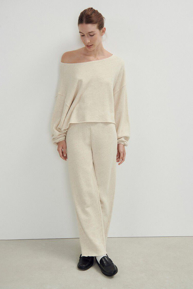 Itonay Sweatshirt - Ecru Melange - RUM Amsterdam