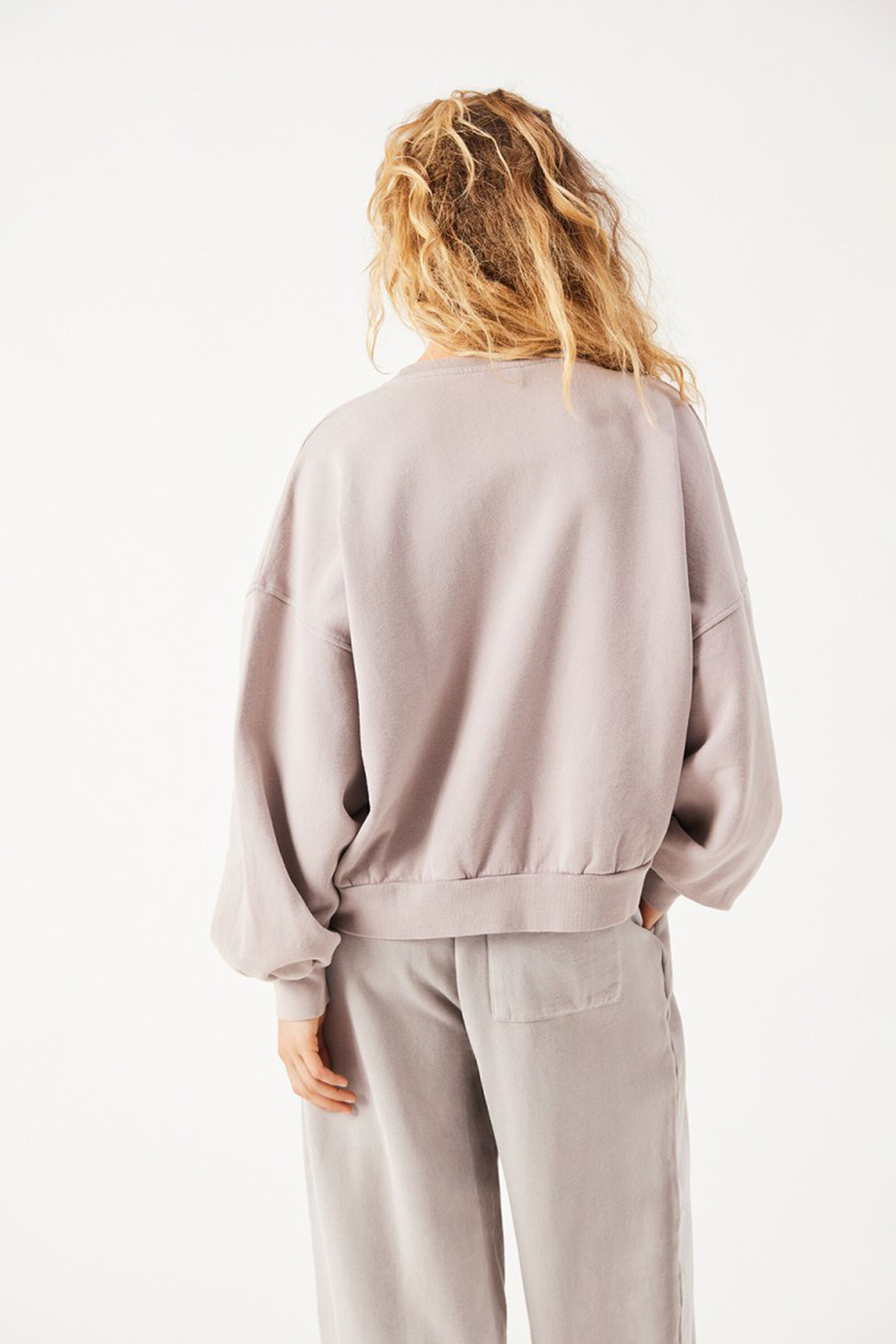 Jitbay Sweatshirt - Vintage Foggy