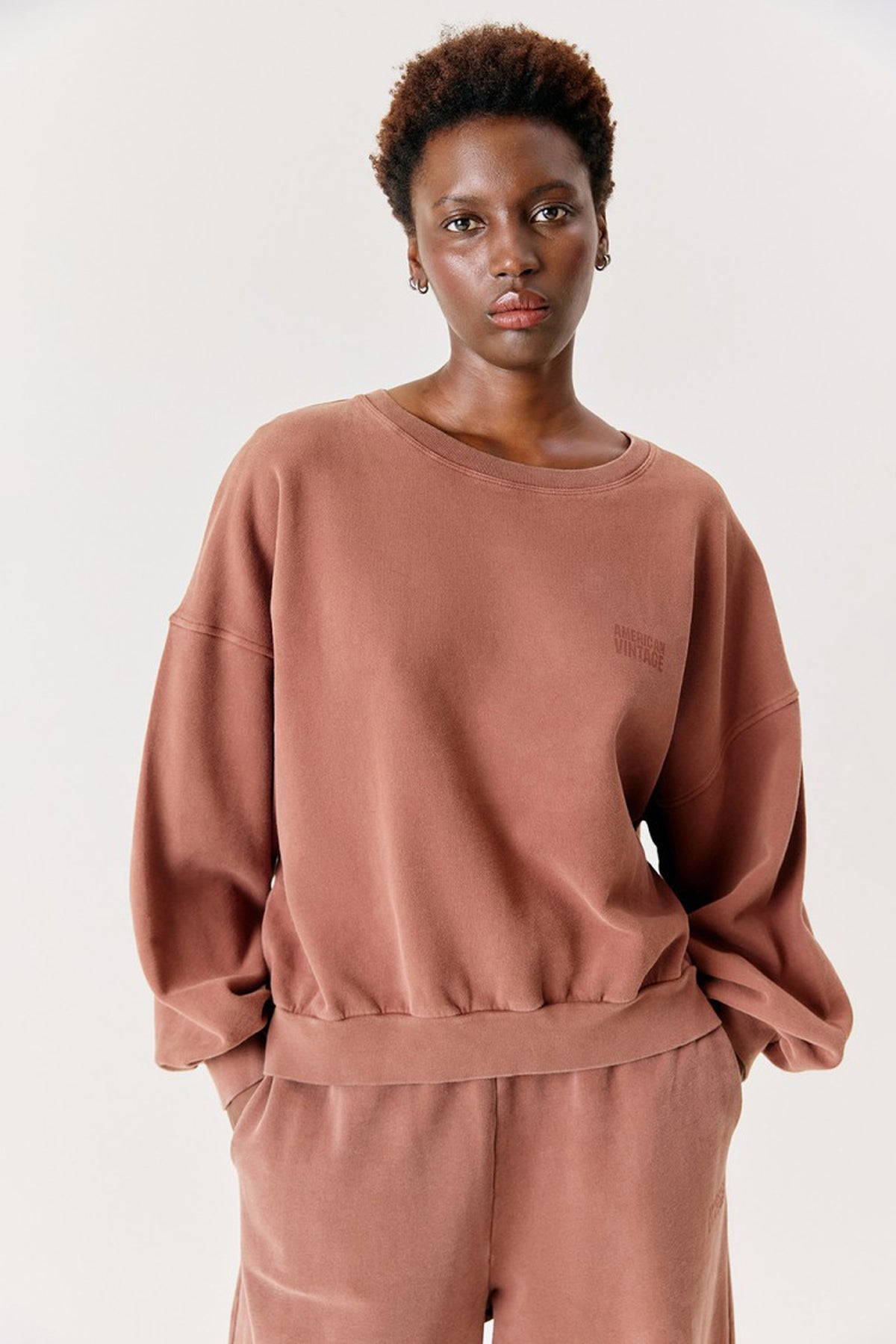 Jitbay Sweatshirt - Vintage Walnut