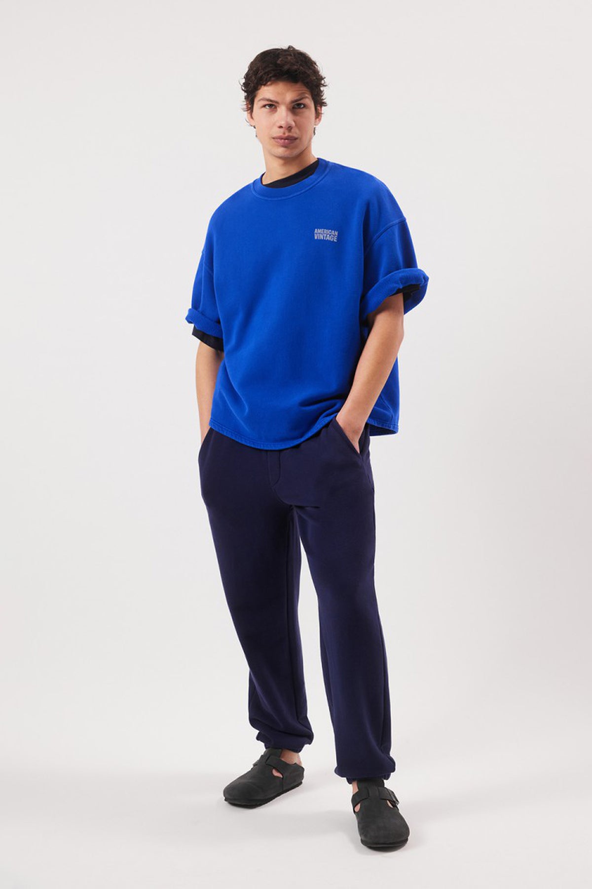 Men's Plizzy Sweatshirt - Vintage Indigo
