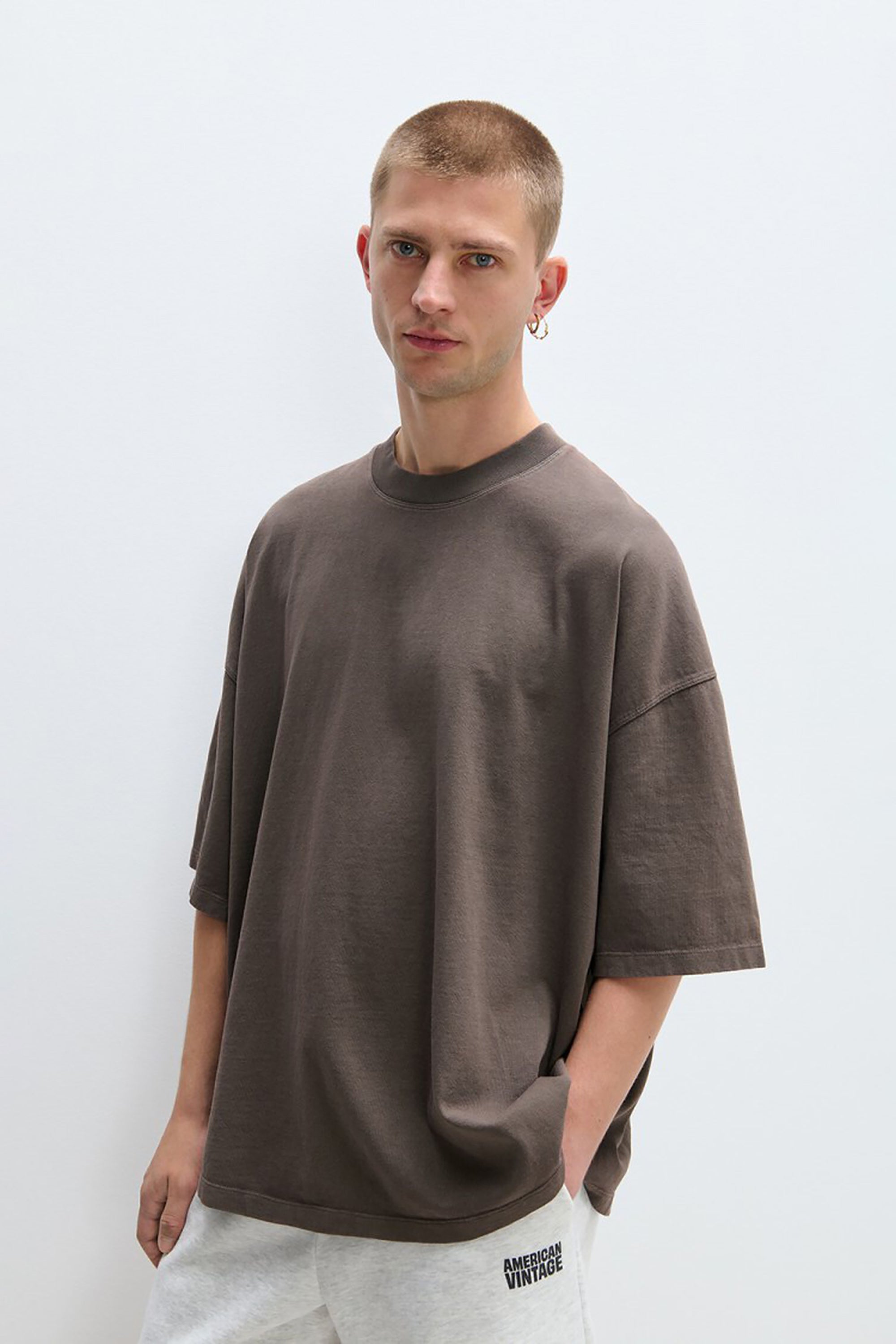 Men's Afoma T-Shirt - Cappucino