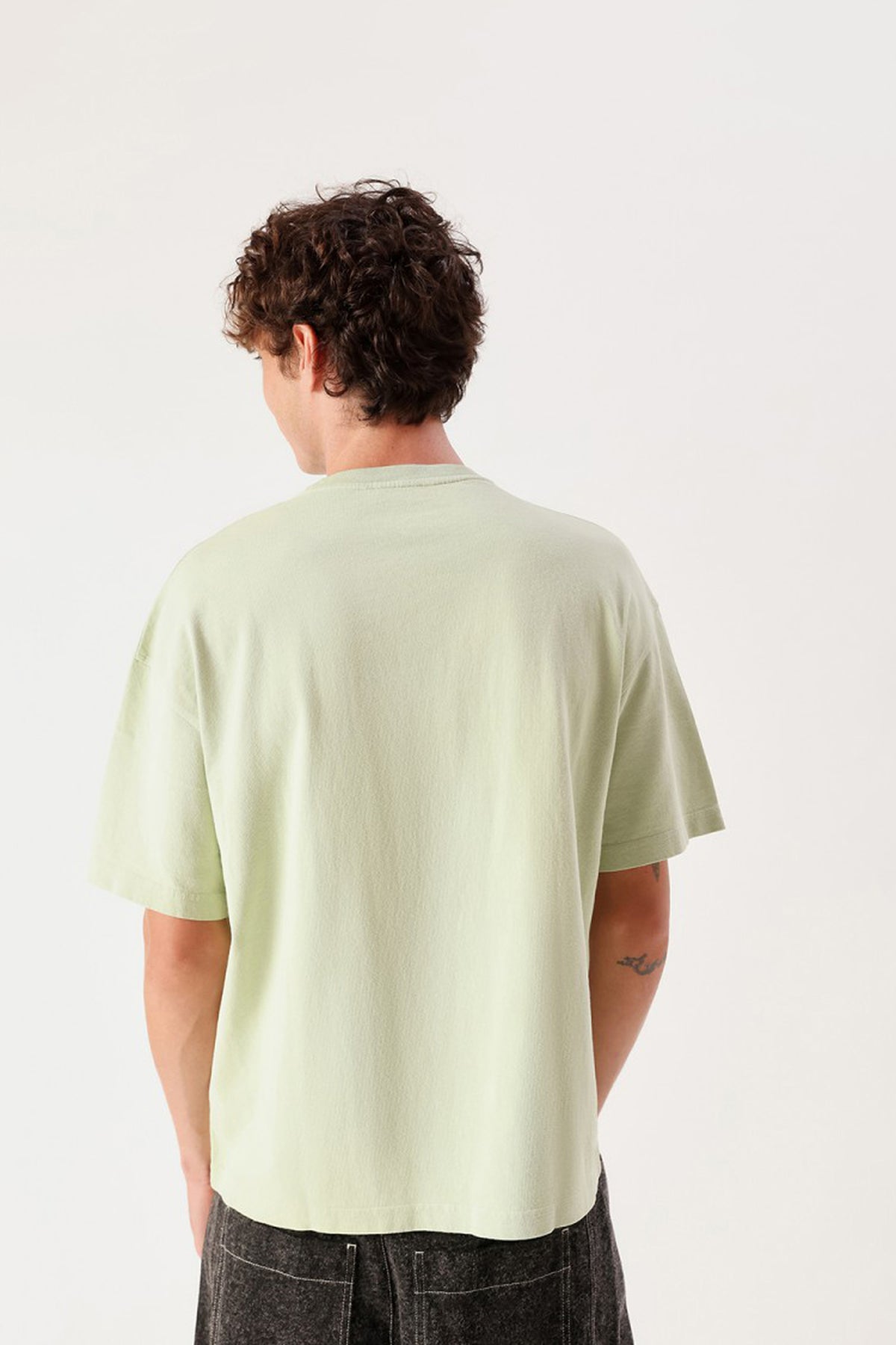 Men's Afoma T-Shirt - Vintage Linden Spray - RUM Amsterdam