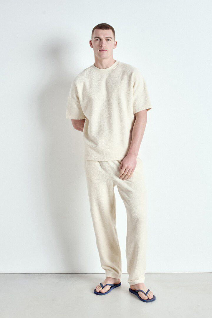 Men's Bobypark Joggers - Ecru - RUM Amsterdam