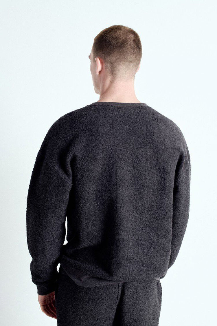 Men's Bobypark Sweatshirt - Charcoal Melange - RUM Amsterdam