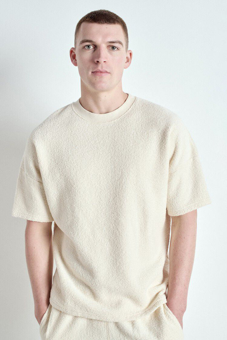 Men's Bobypark T-Shirt SS - Ecru - RUM Amsterdam