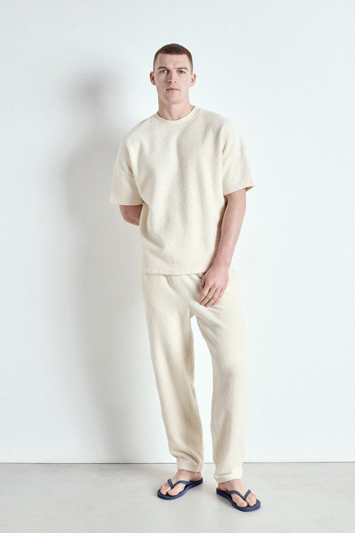 Men's Bobypark T-Shirt SS - Ecru - RUM Amsterdam