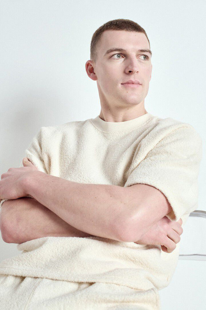 Men's Bobypark T-Shirt SS - Ecru - RUM Amsterdam