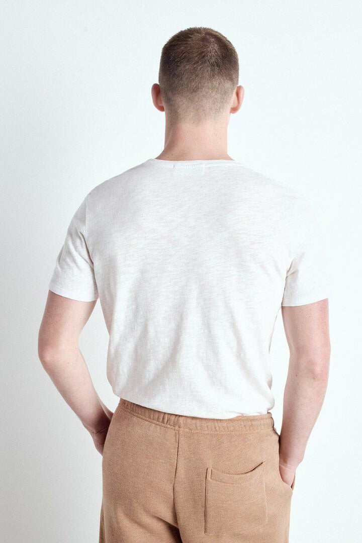 Men's Bysapick T-Shirt SS - White - RUM Amsterdam