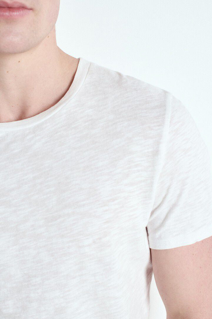 Men's Bysapick T-Shirt SS - White - RUM Amsterdam