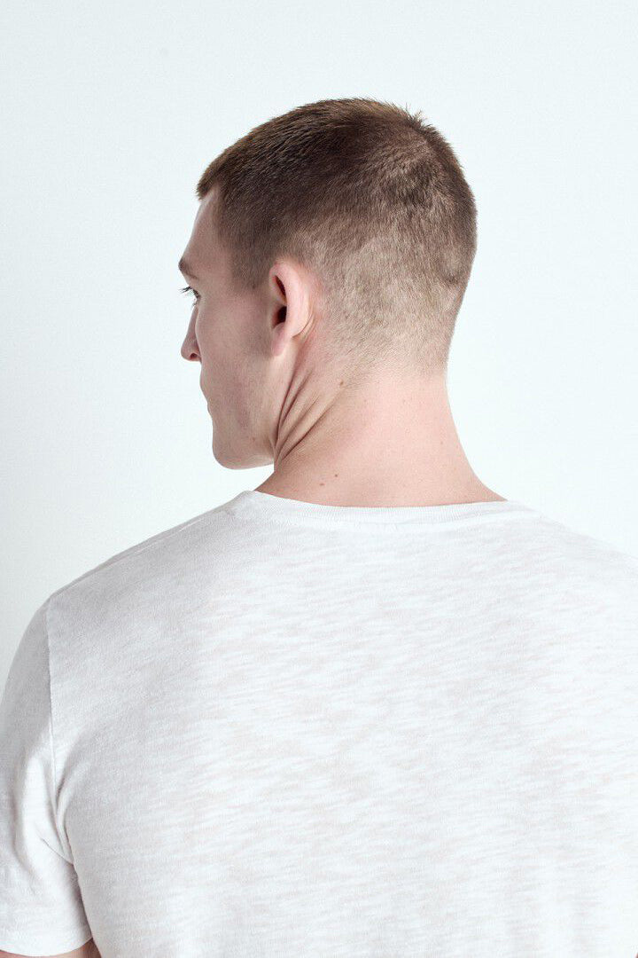 Men's Bysapick T-Shirt SS - White - RUM Amsterdam