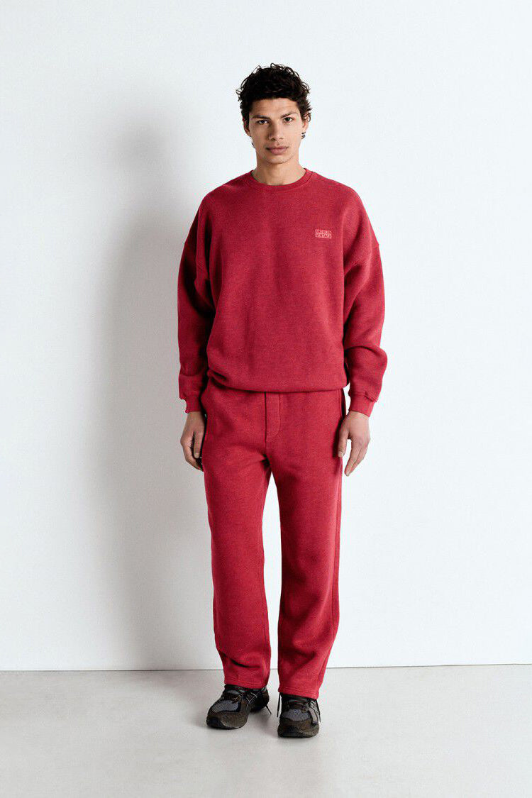 Men's Doven Sweatshirt - Overdyed Garnet - RUM Amsterdam