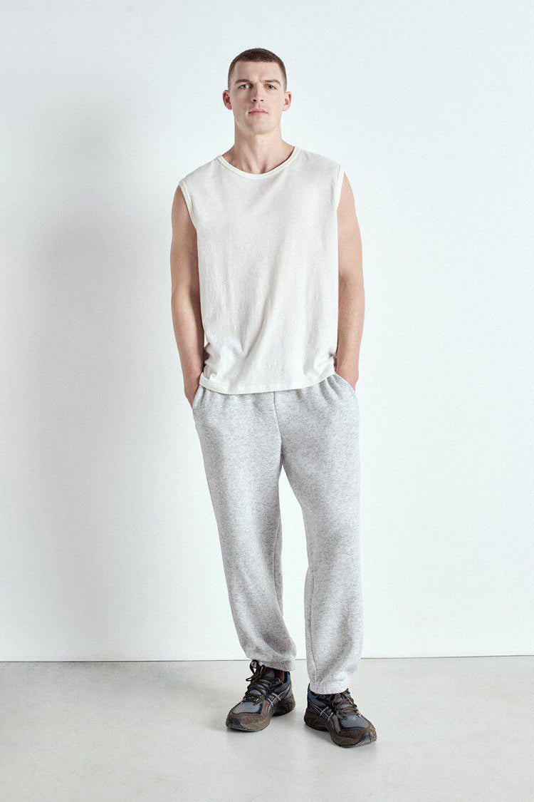 Men's Evona Joggers - Light Grey Melange - RUM Amsterdam