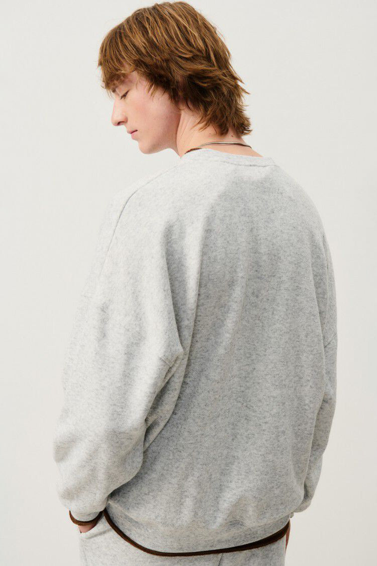 Men's Evona Sweatshirt - Light Grey Melange - RUM Amsterdam
