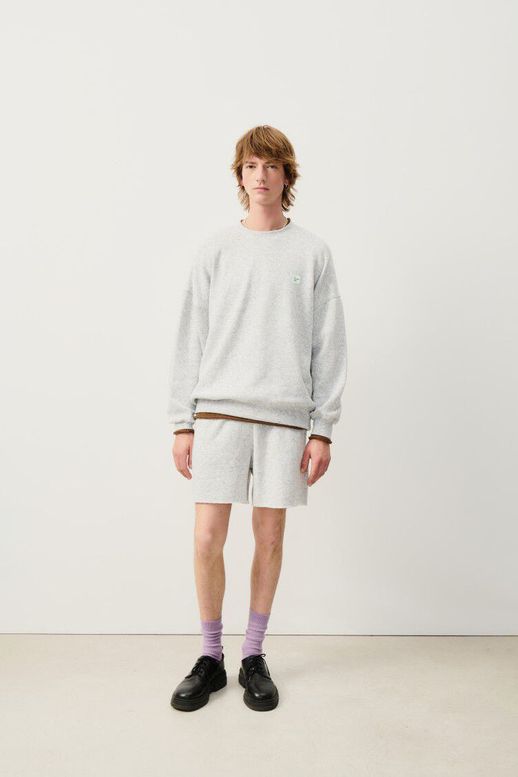 Men's Evona Sweatshirt - Light Grey Melange - RUM Amsterdam