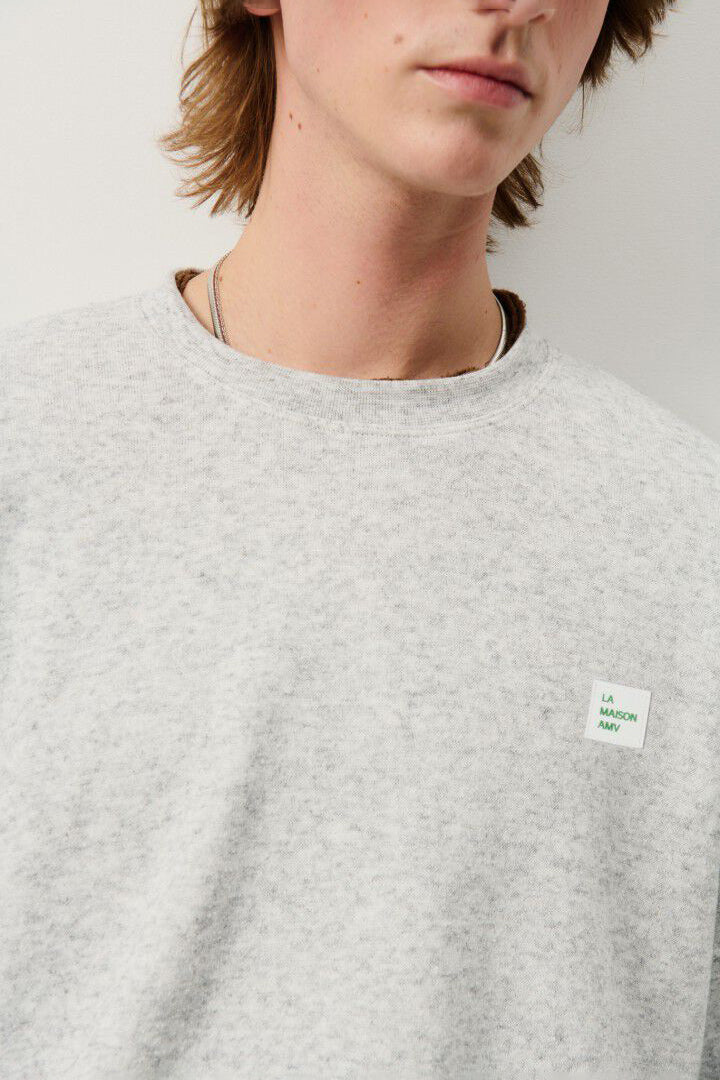 Men's Evona Sweatshirt - Light Grey Melange - RUM Amsterdam