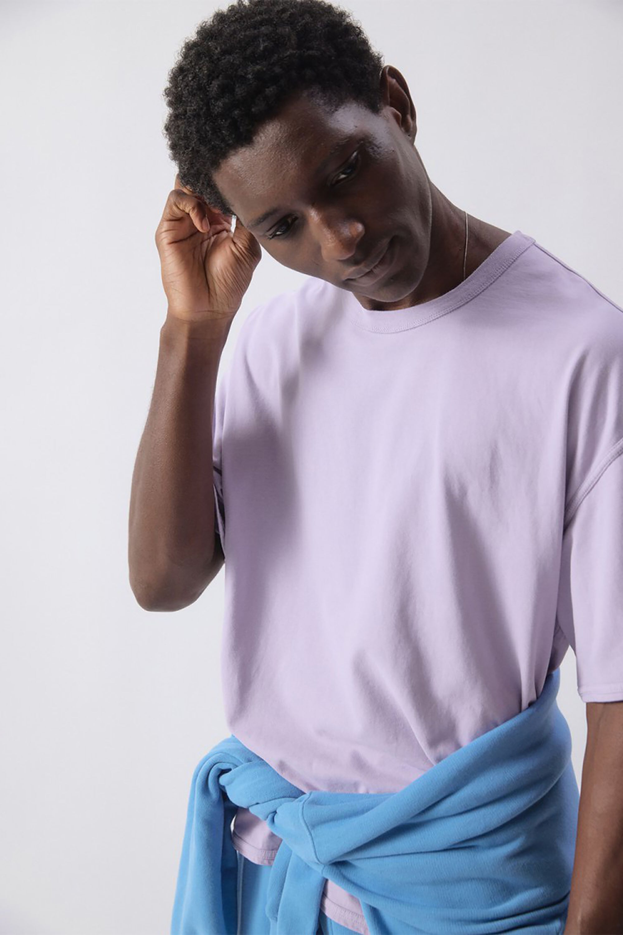 Men's Fazy T-Shirt - Vintage Pastel Lilac