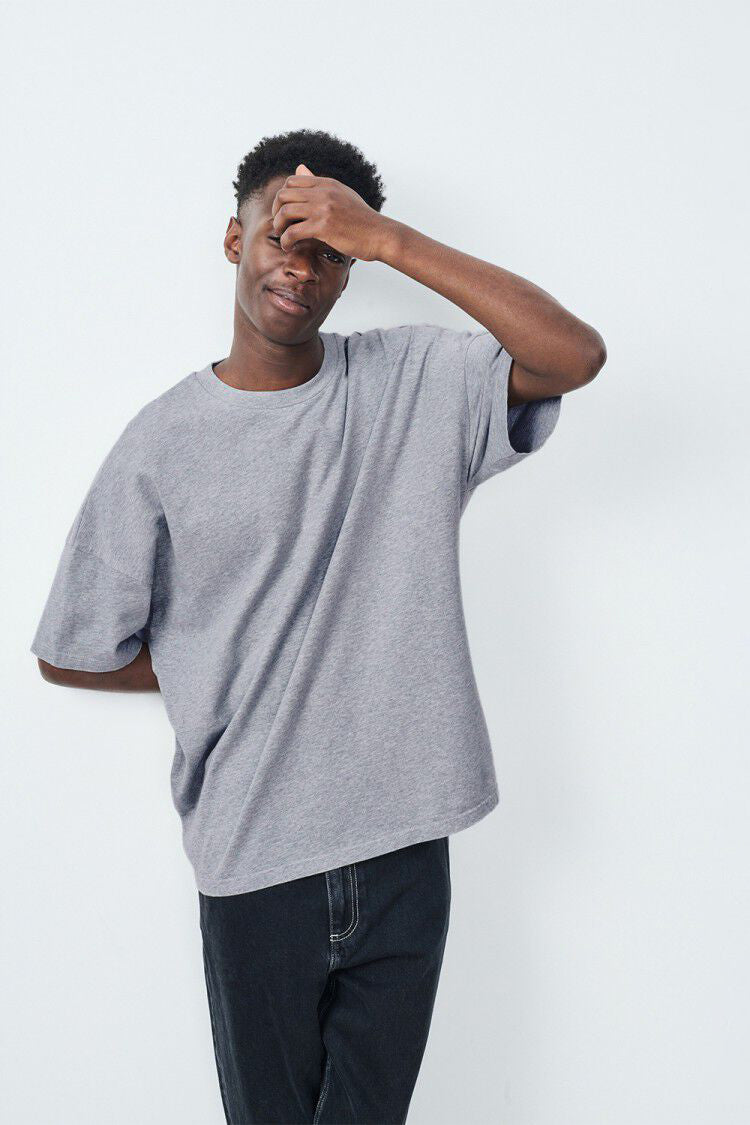 Men's Fizvalley T-Shirt SS - Heather Grey - RUM Amsterdam
