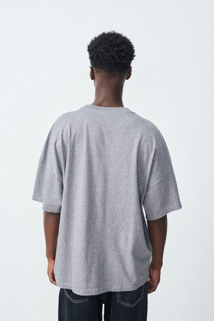 Men's Fizvalley T-Shirt SS - Heather Grey - RUM Amsterdam