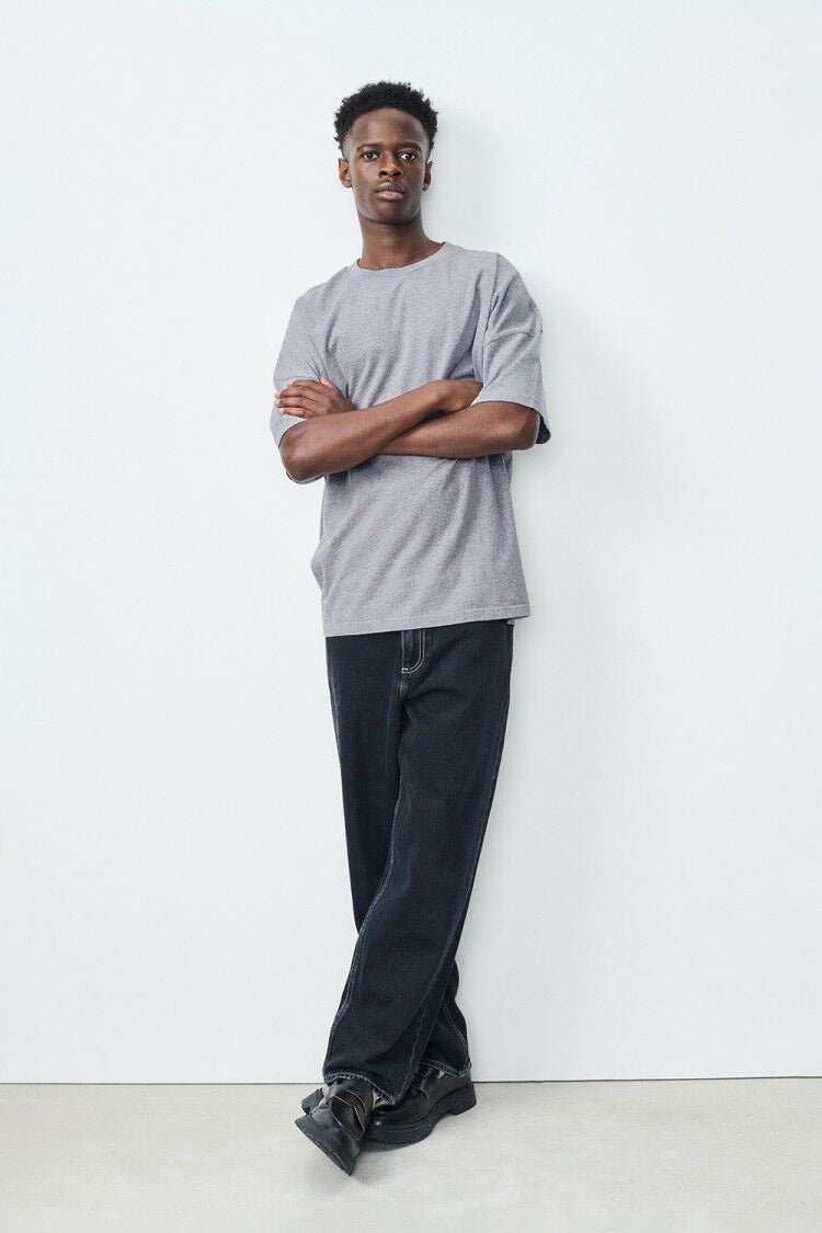 Men's Fizvalley T-Shirt SS - Heather Grey - RUM Amsterdam