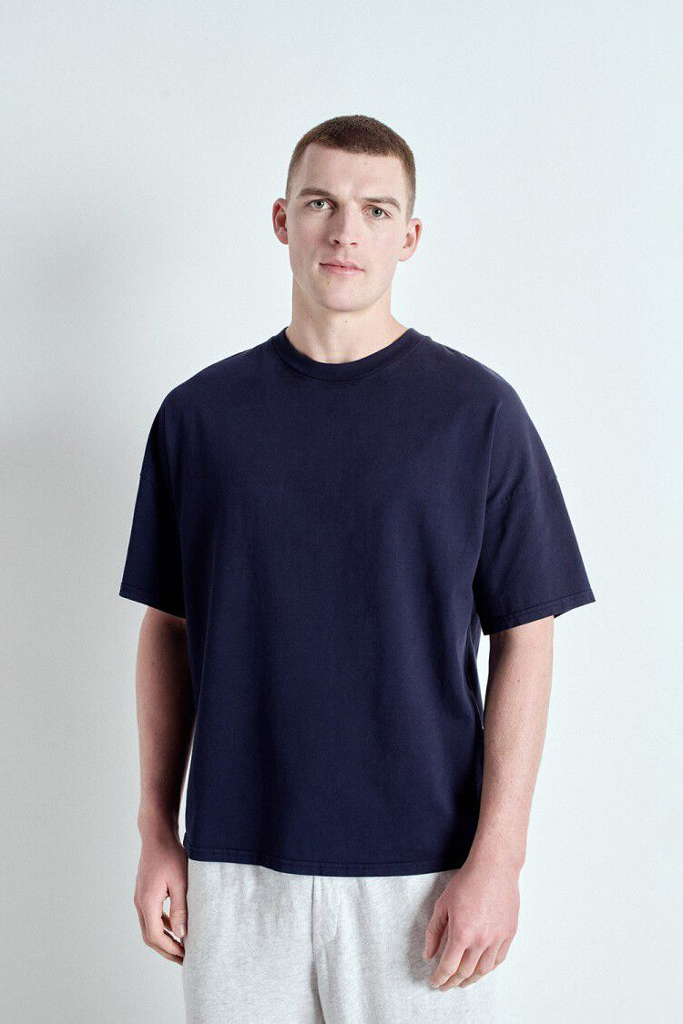 Men's Fizvalley T-Shirt SS - Vintage Navy - RUM Amsterdam