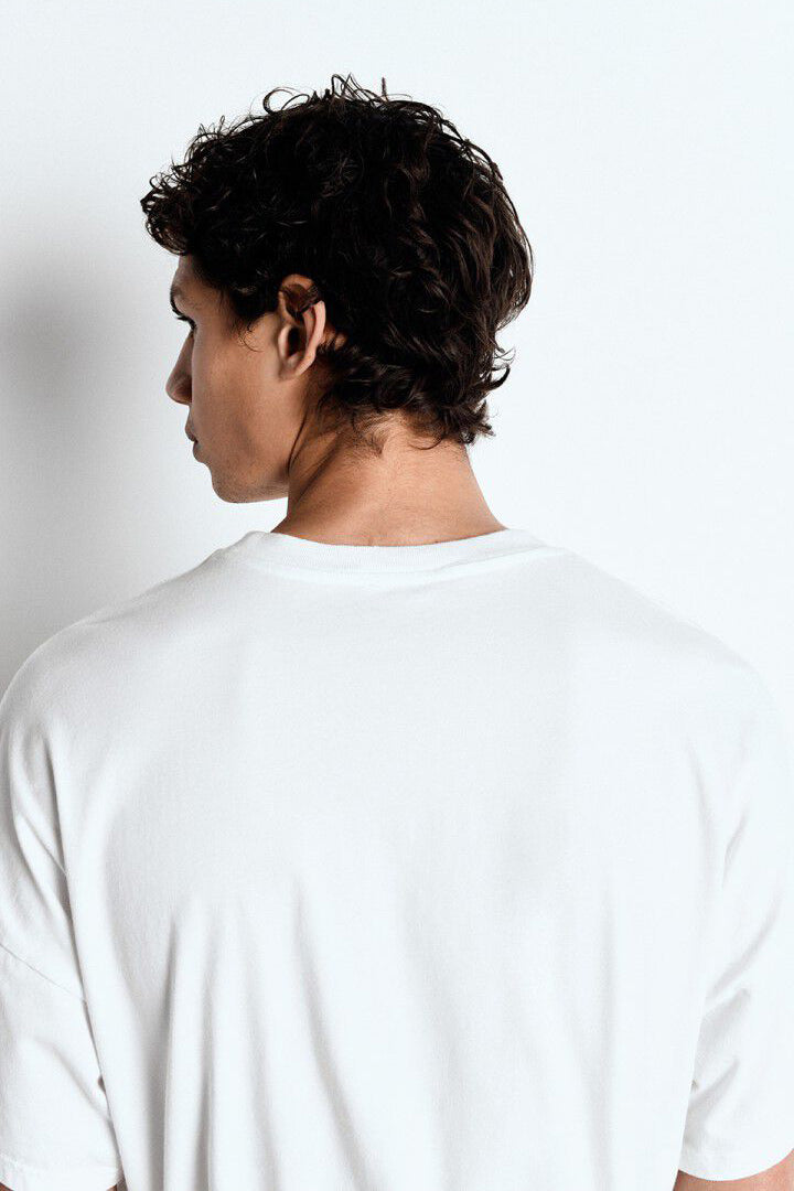 Men's Fizvalley T-Shirt SS - White - RUM Amsterdam