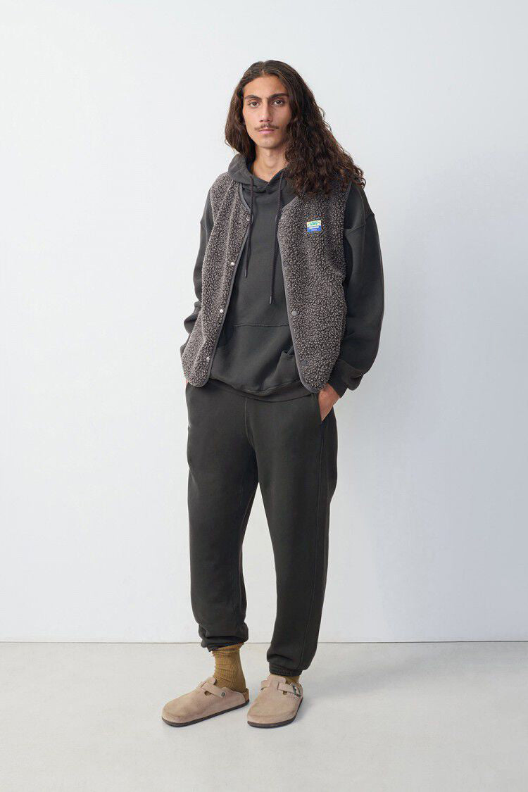 Men's Hoktown Gilet - Charcoal Melange - RUM Amsterdam