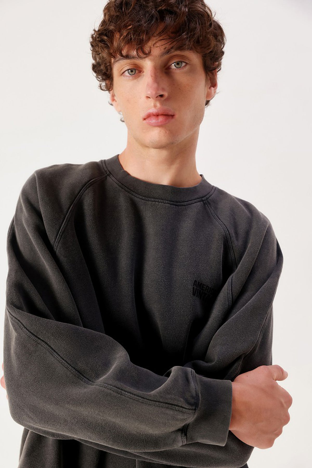 Men's Jitbay Sweatshirt - Vintage Carbon - RUM Amsterdam