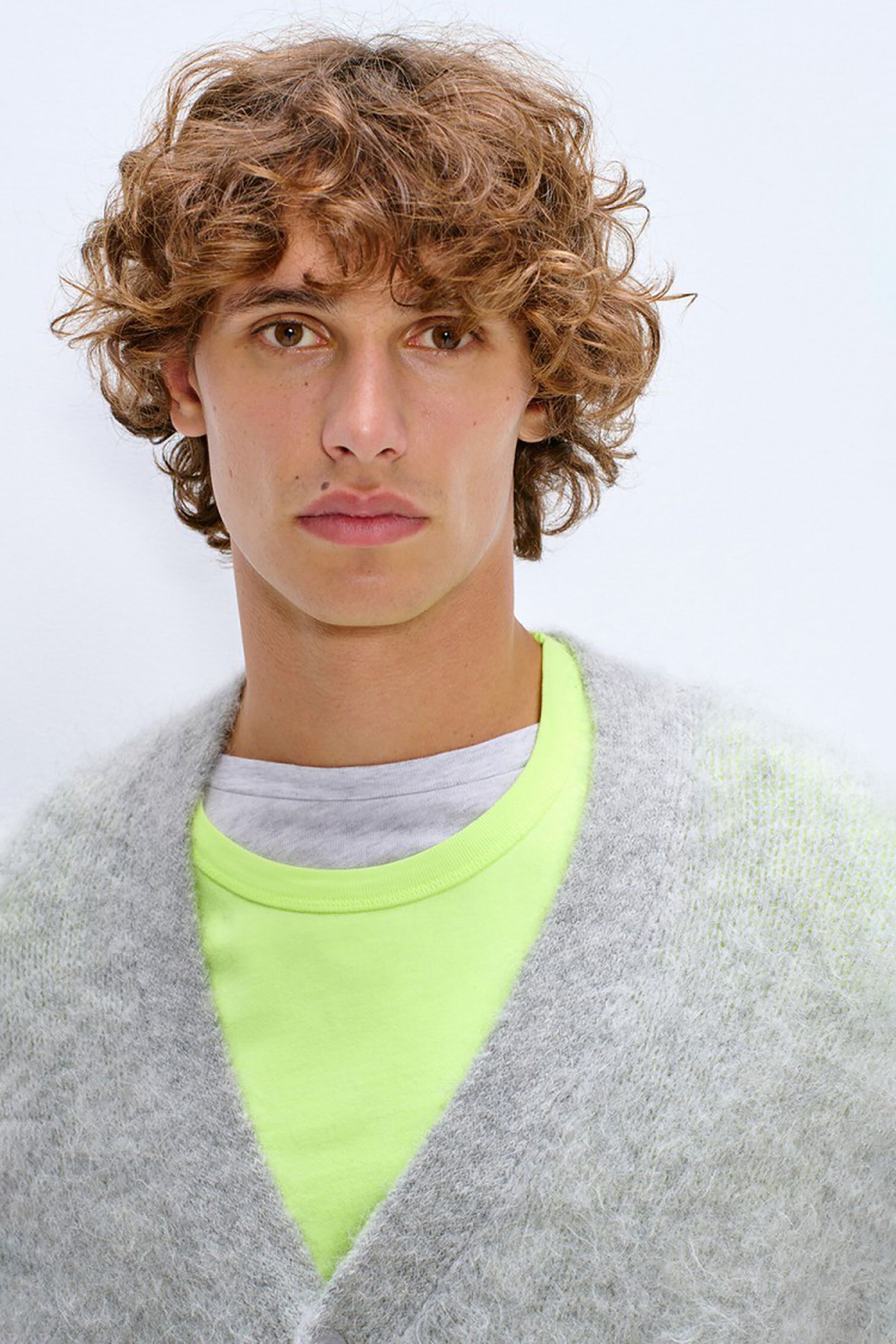 Men's Niby Cardigan - Heather Grey