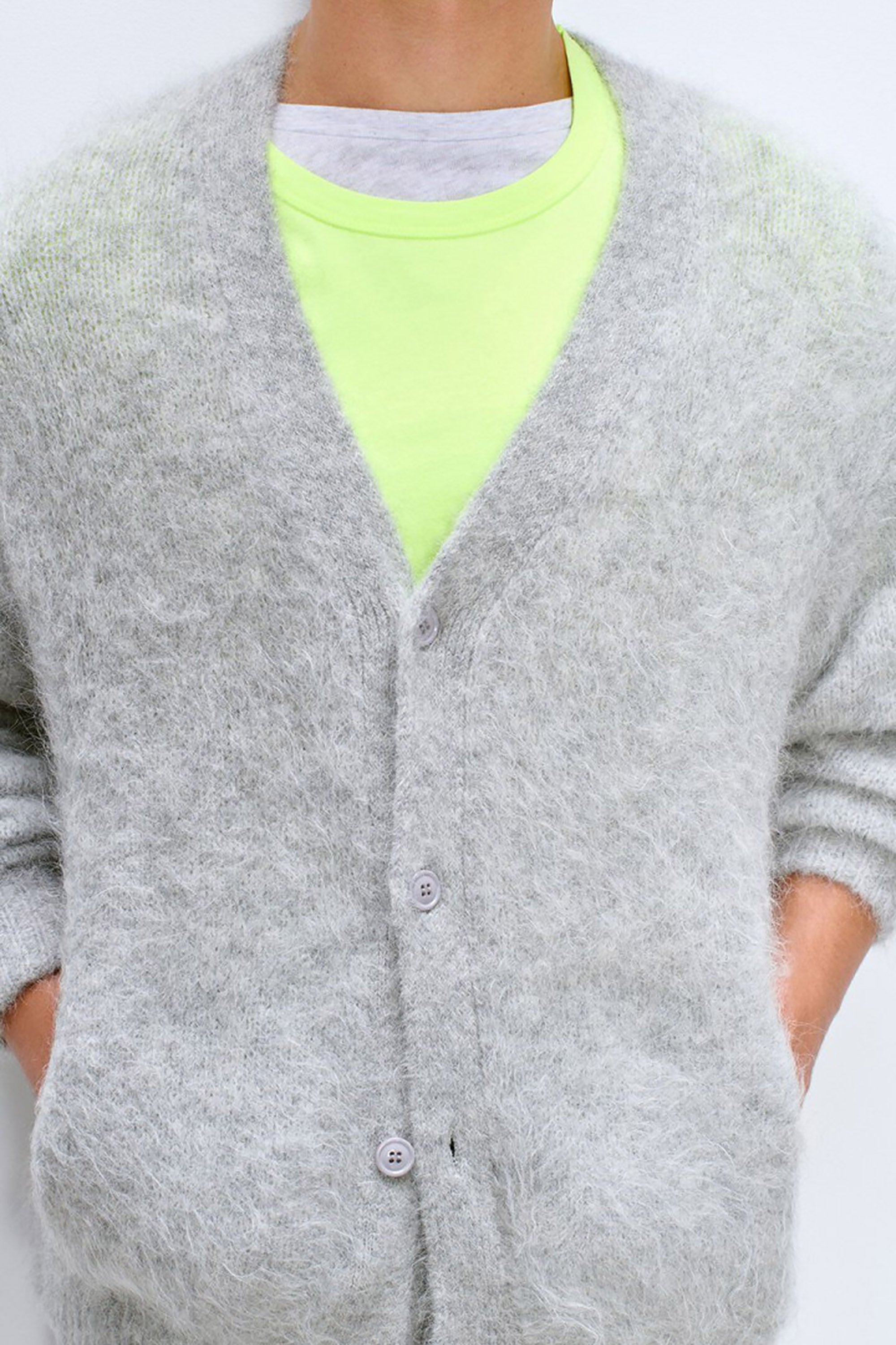 Men's Niby Cardigan - Heather Grey