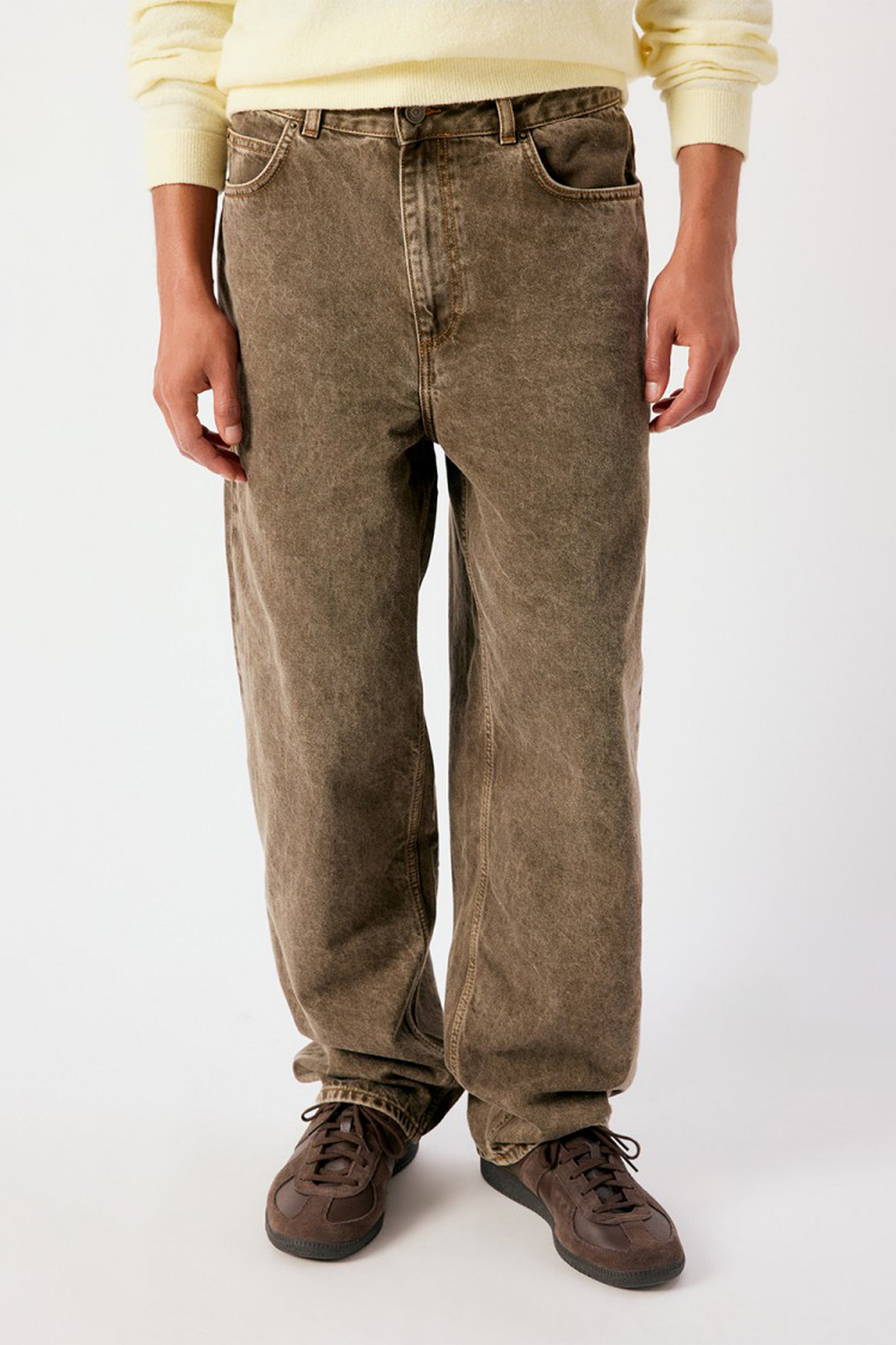 Men's Oshow Jeans - Stone Brown