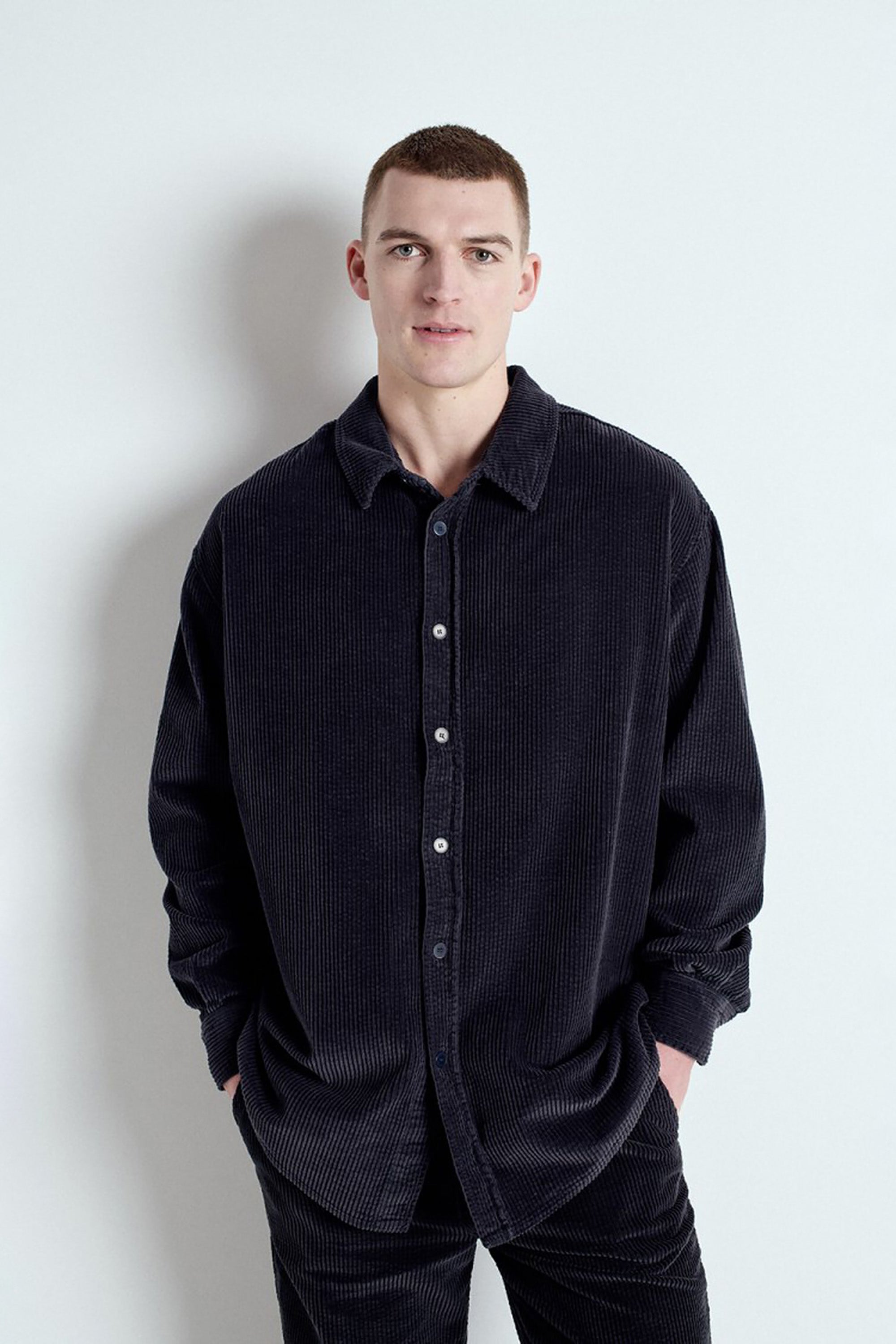 Men's Padow Shirt - Vintage Carbon