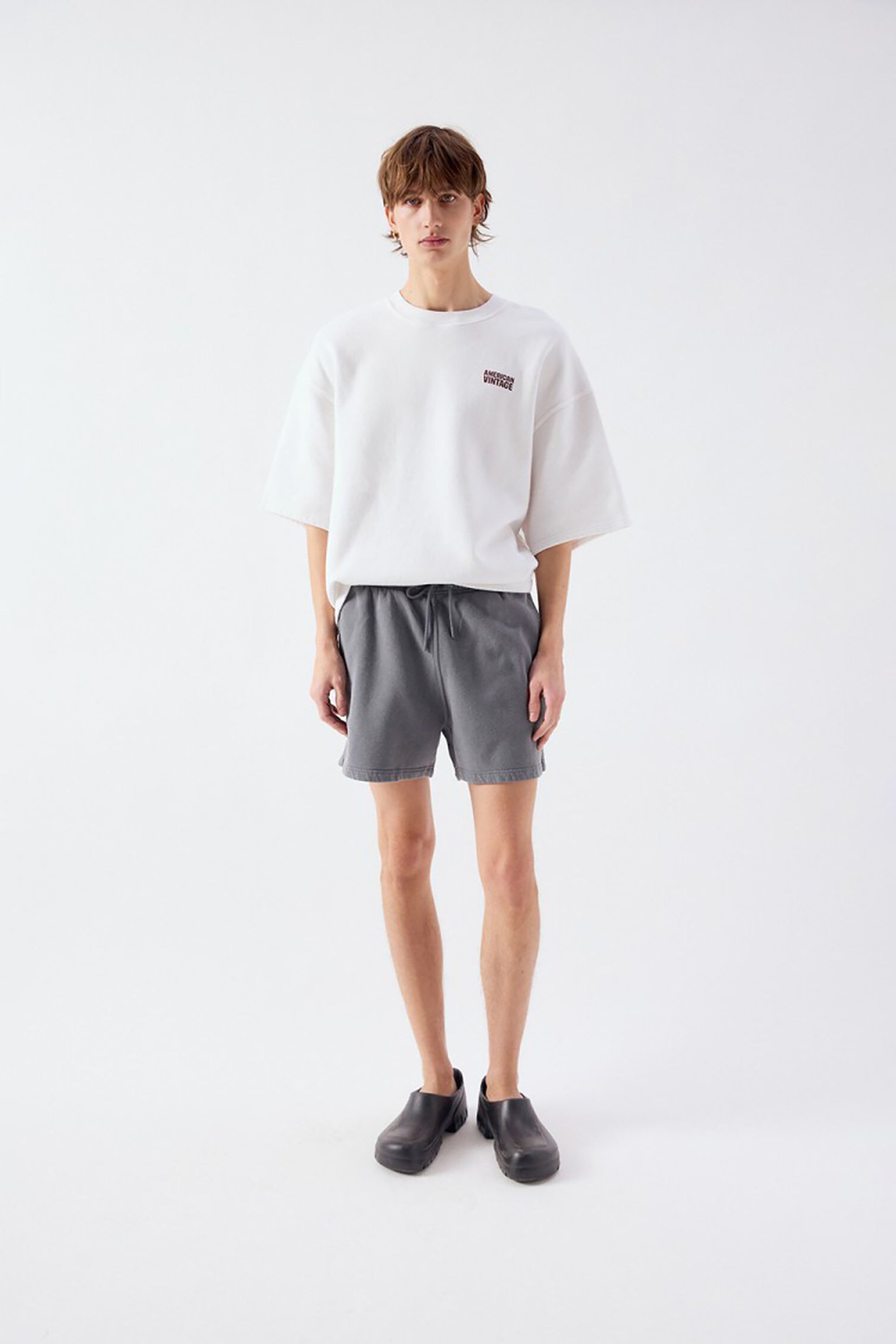 Men's Plizzy Shorts - Vintage Ash
