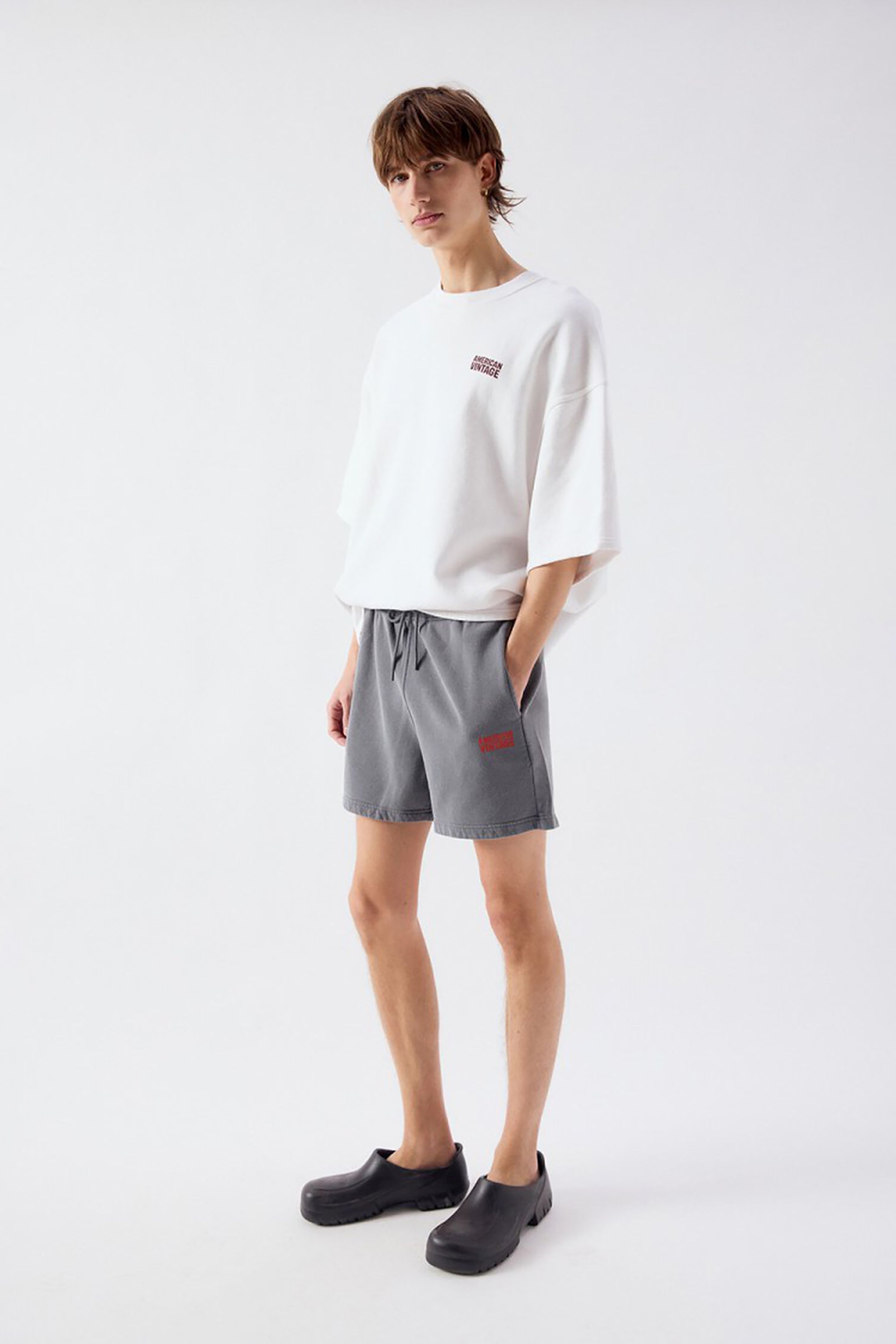 Men's Plizzy Shorts - Vintage Ash