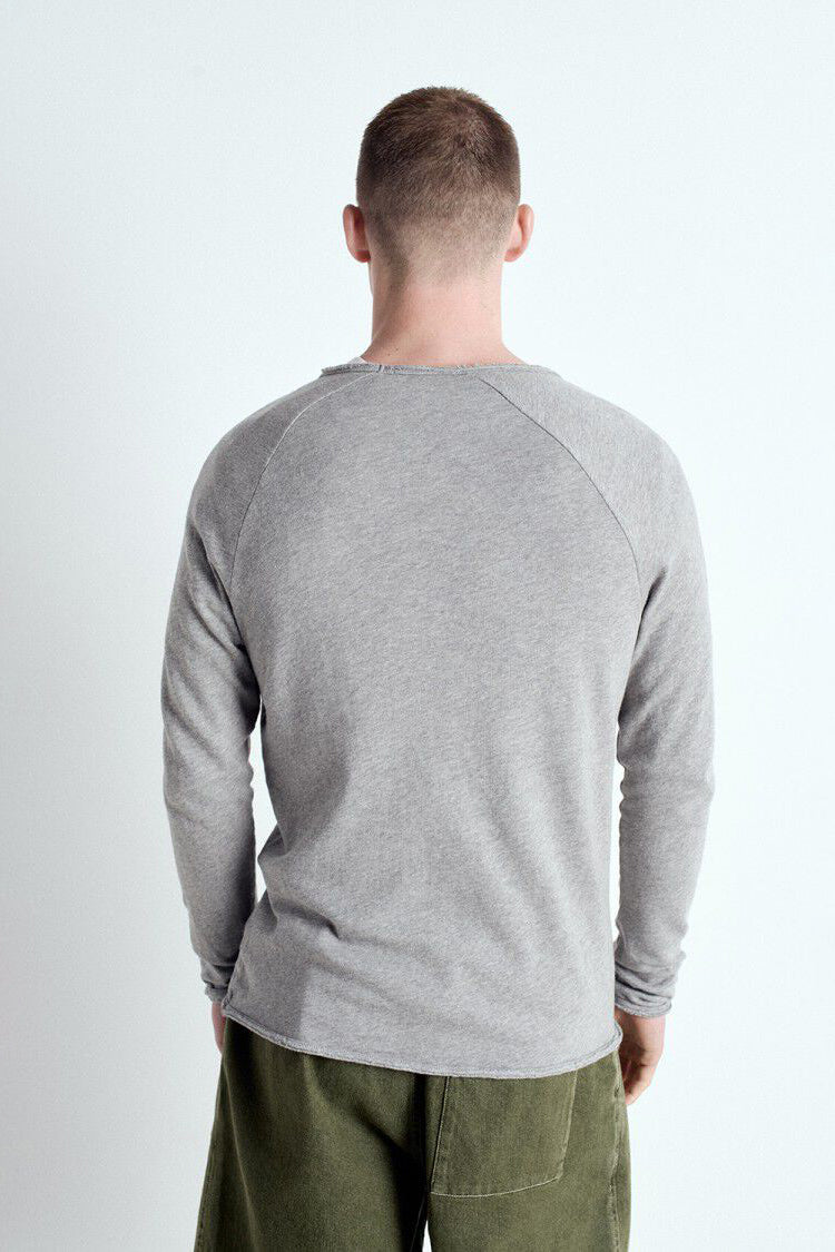 Men's Sonoma T-Shirt LS - Heather Grey