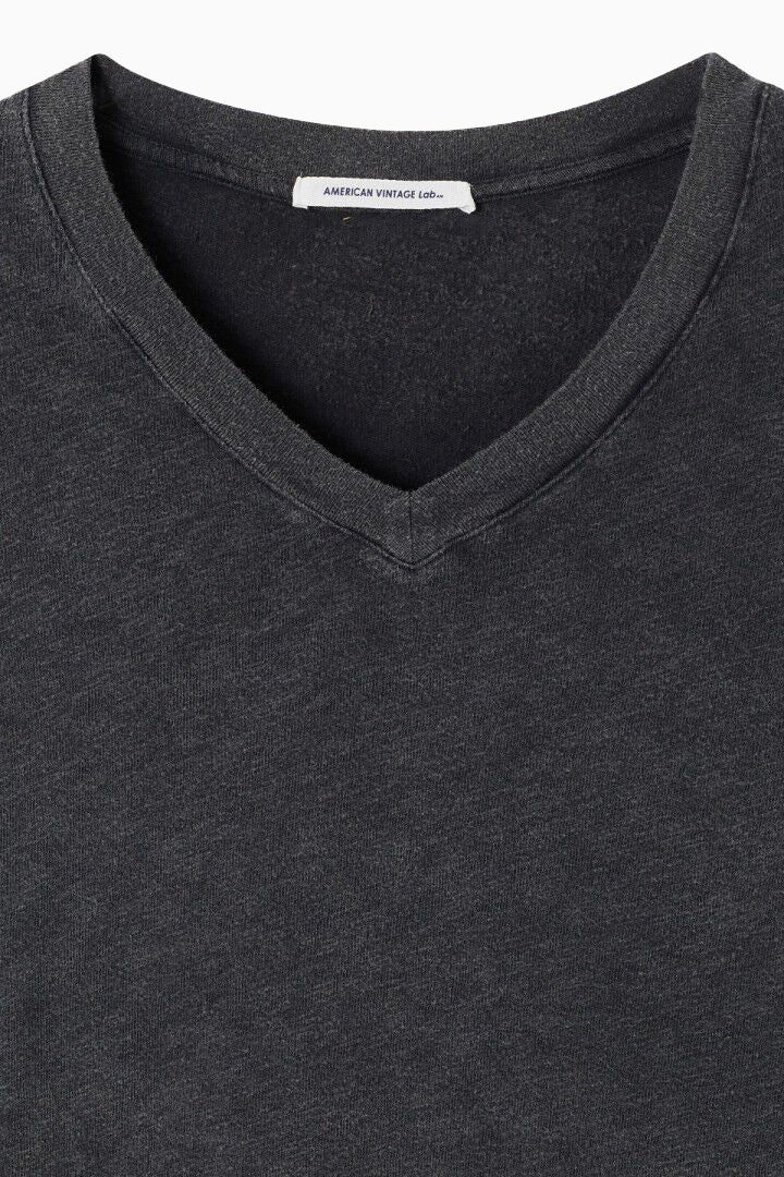 Men's Sonoma T-Shirt LS V-Neck - Vintage Carbon - RUM Amsterdam