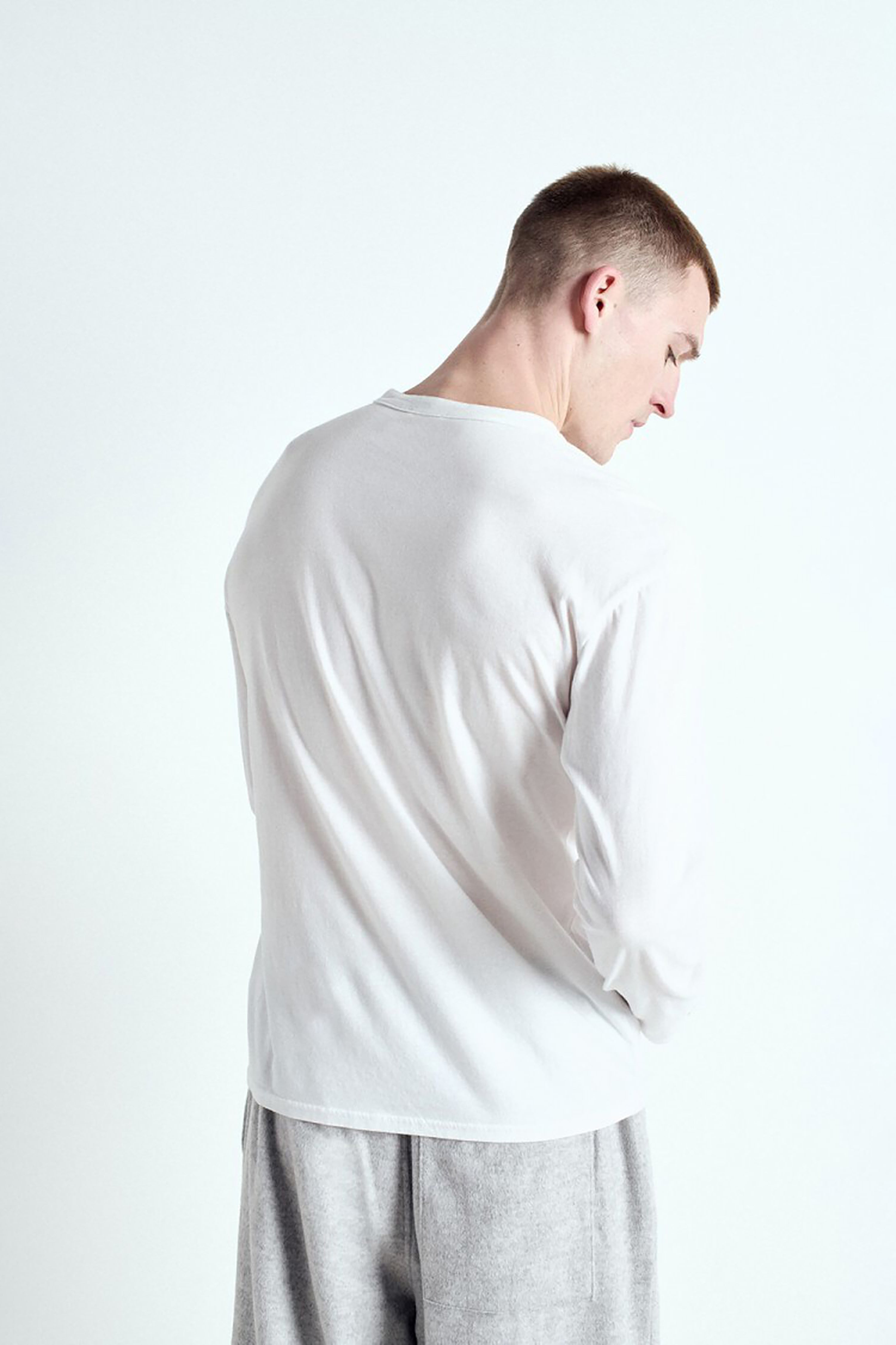 Men's Vupaville T-Shirt LS - White